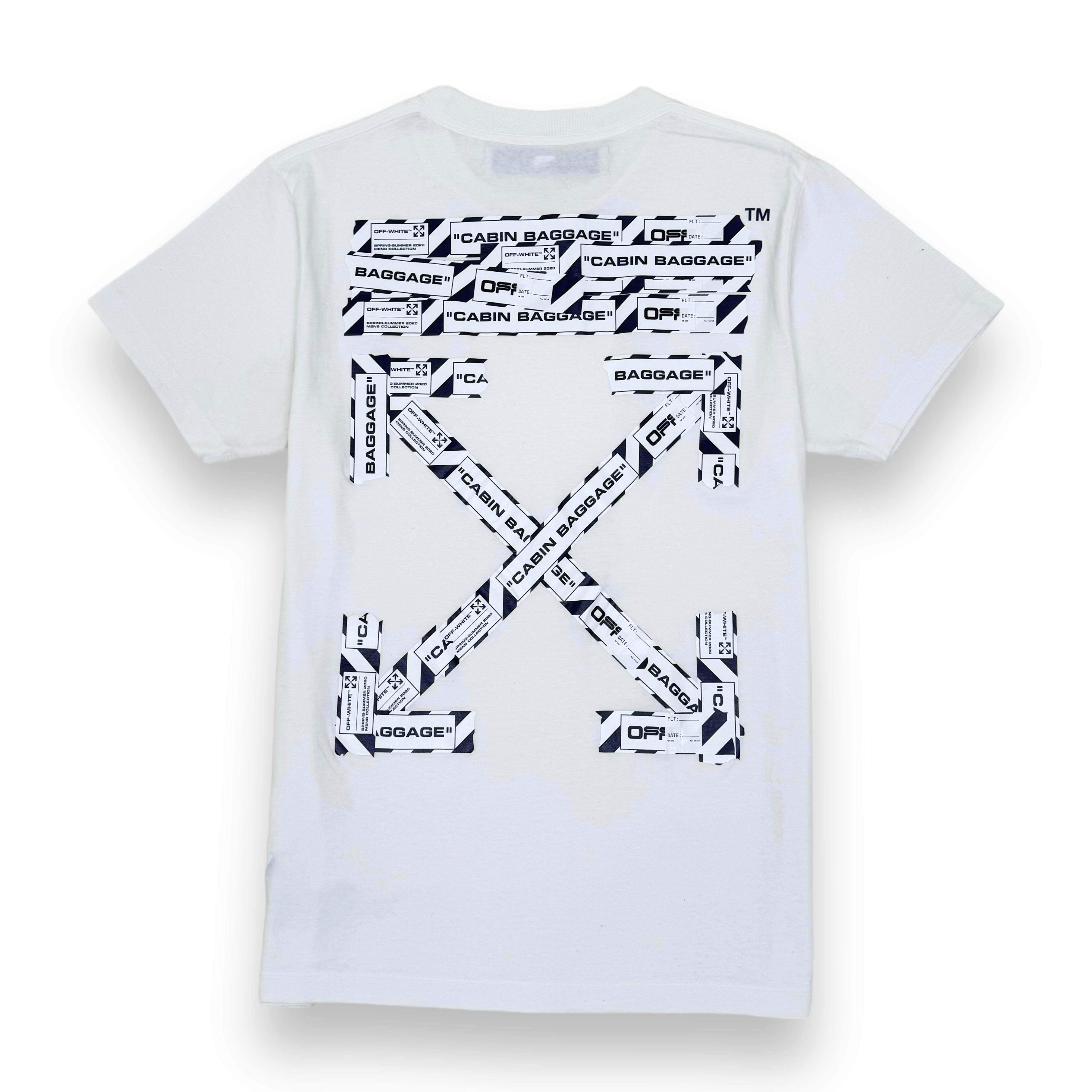 OFF-WHITE TAPE T-SHIRT WHITE M