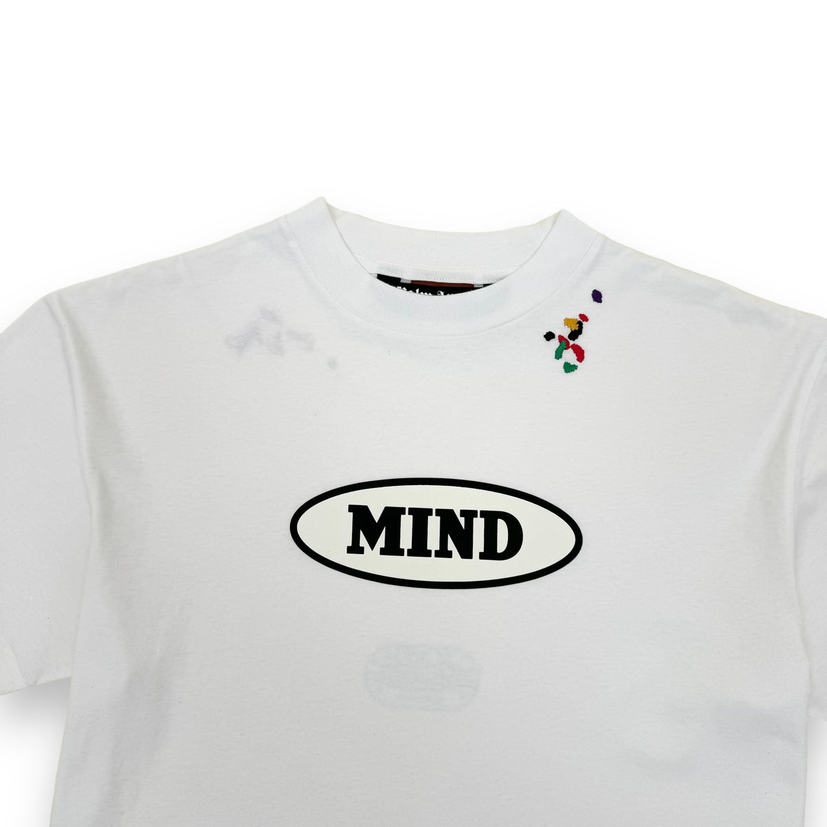 PALM ANGELS X MISSONI PRINTED COTTON-JERSEY T-SHIRT WHITE L