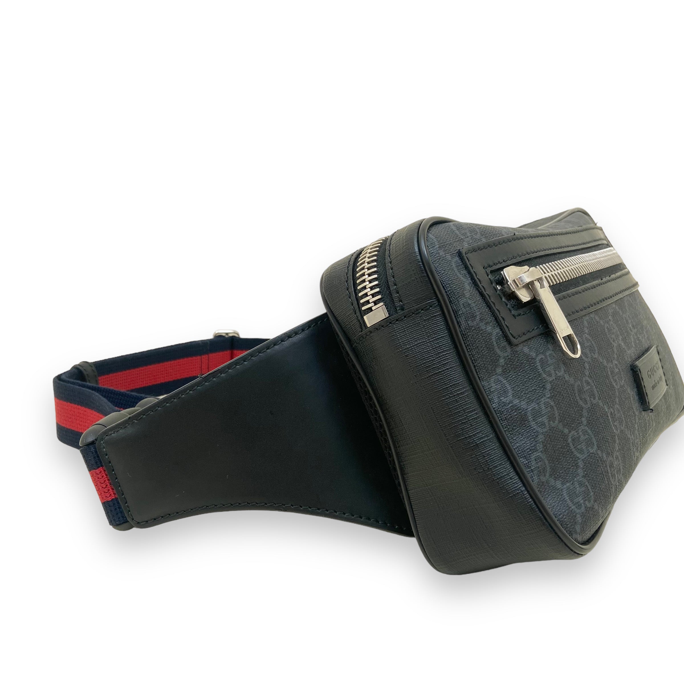 GUCCI GG BELT BAG BLACK