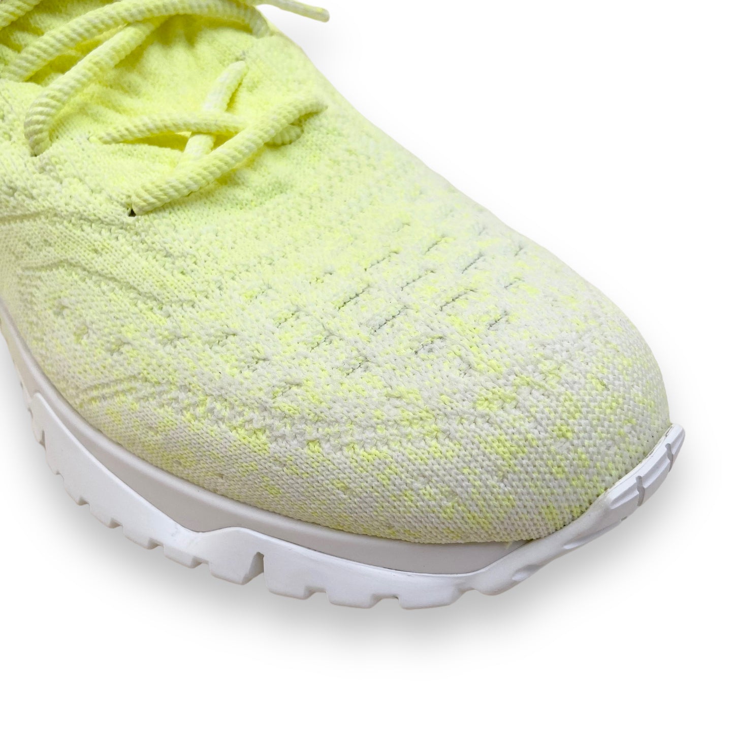 LOUIS VUITTON V.N.R KNIT SNEAKERS NEON YELLOW UK8.5