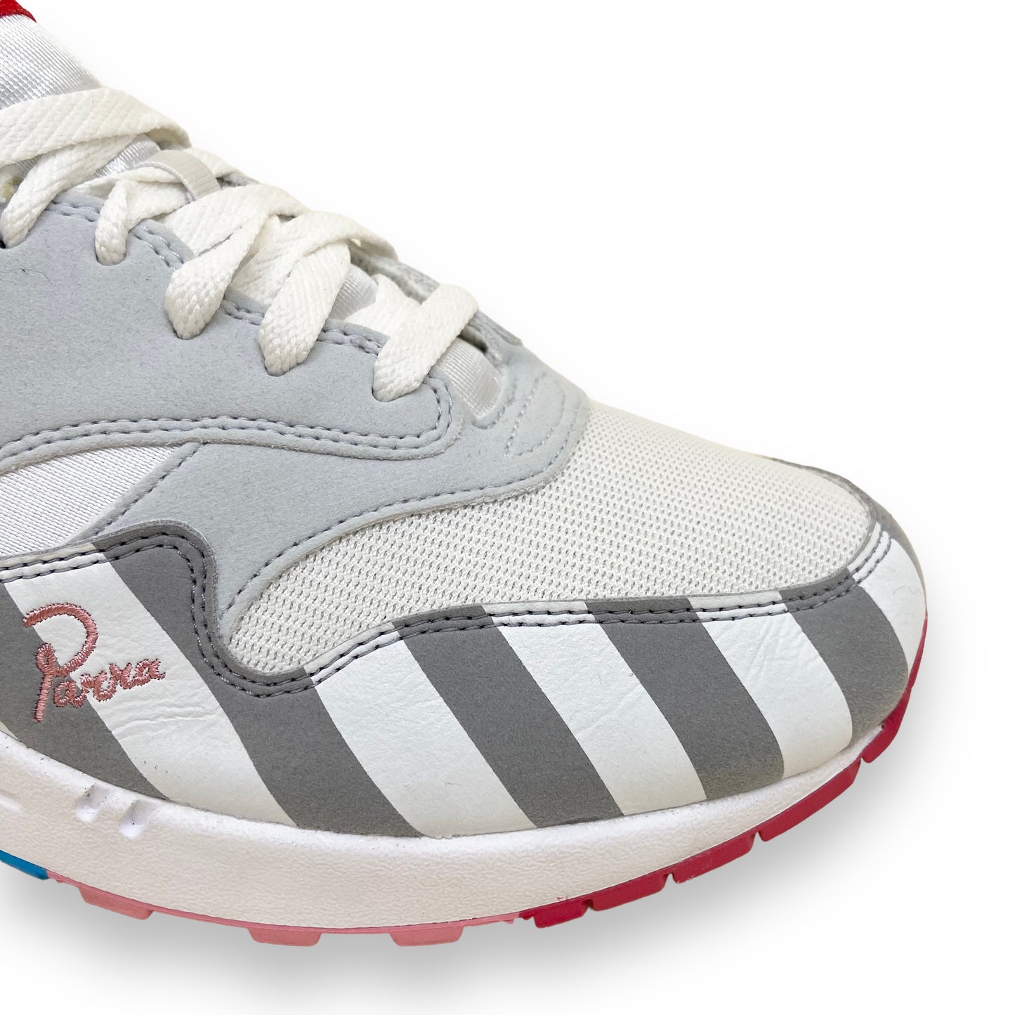 NIKE X PARRA AIR MAX 1 SNEAKERS WHITE / MULTI UK10