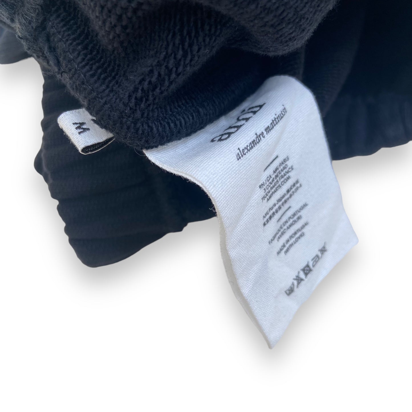 AMI PARIS SHORTS BLACK M