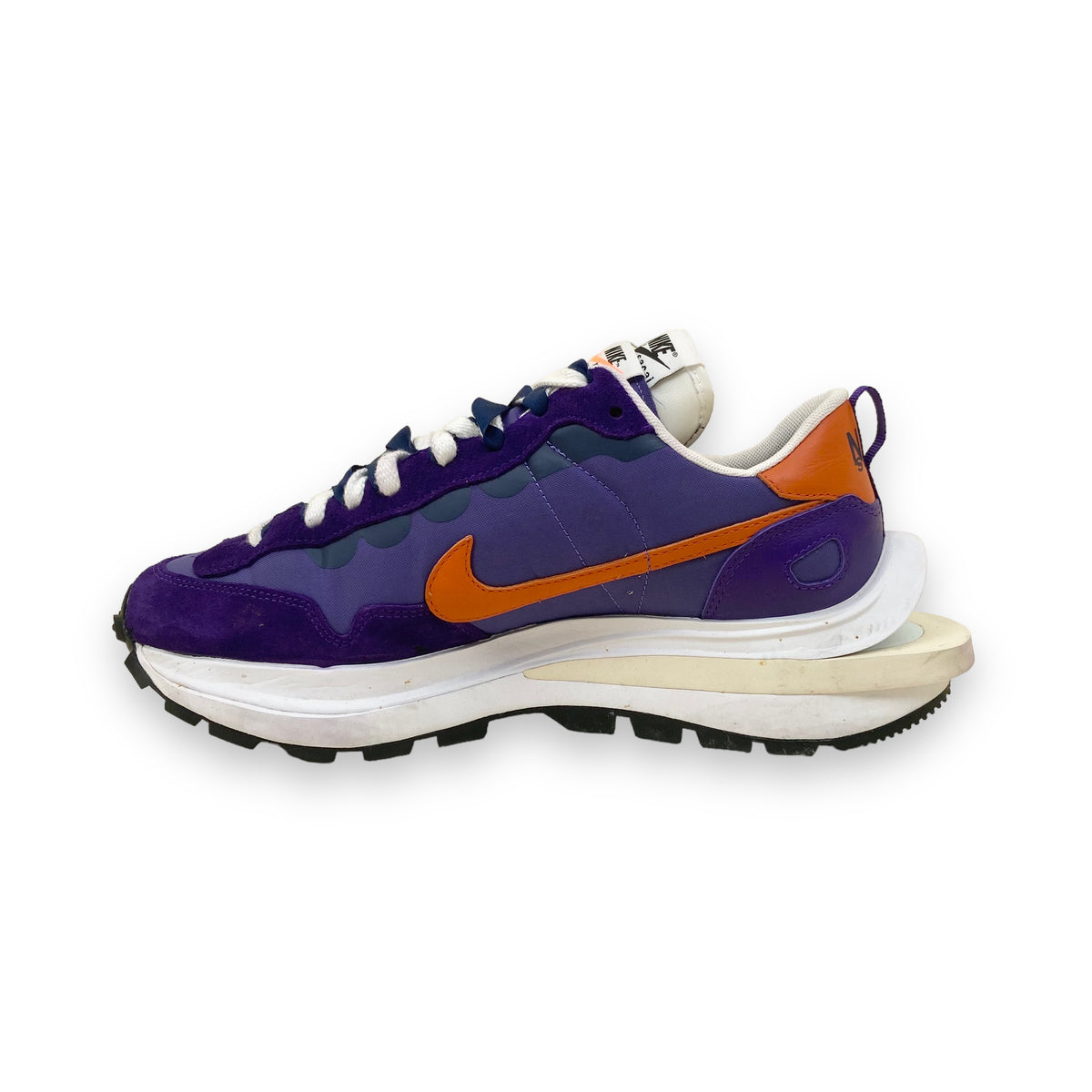 NIKE VAPOURWAFFLE SACAI DARK IRIS SNEAKERS UK8