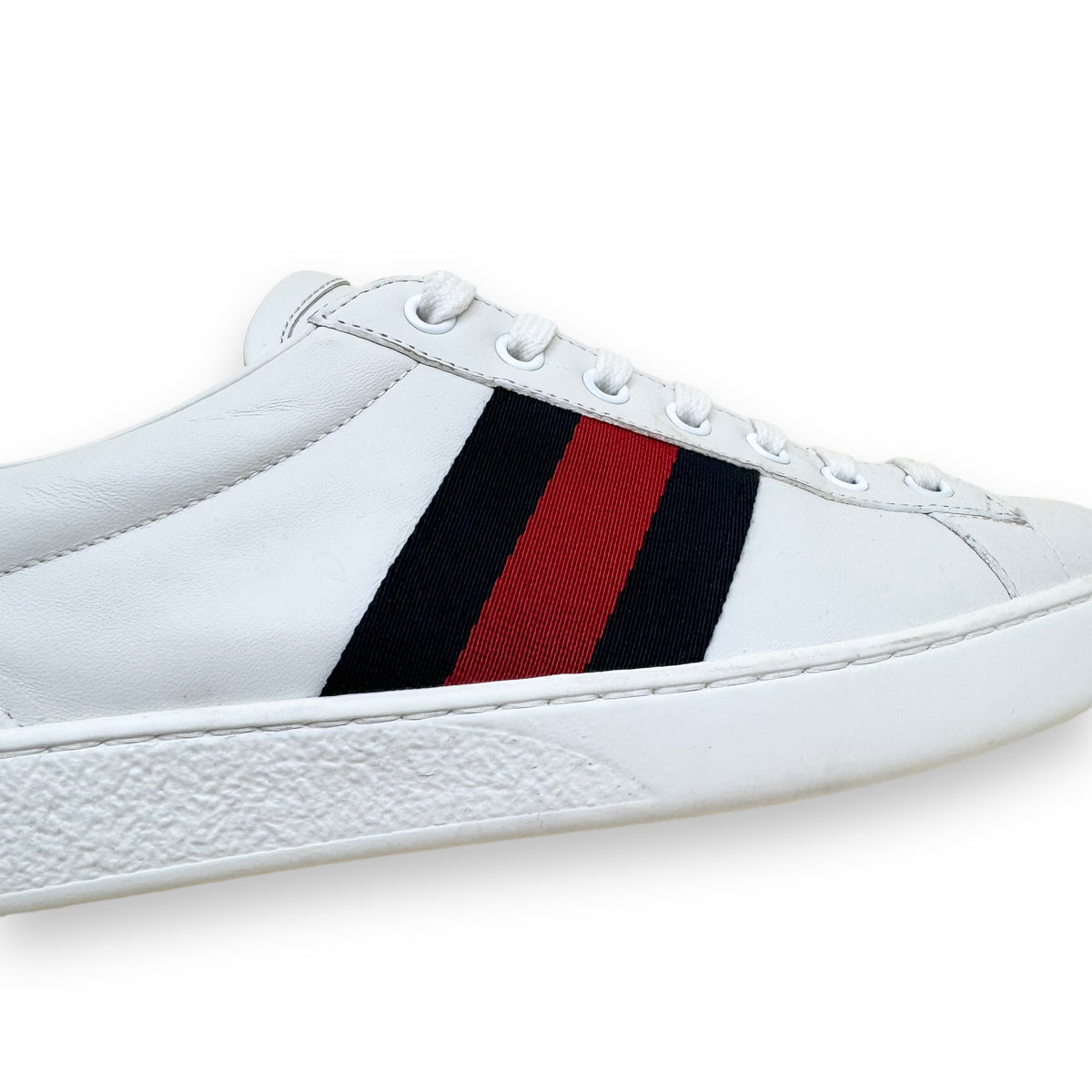 GUCCI ACE SNEAKER WHITE / BLACK UK9