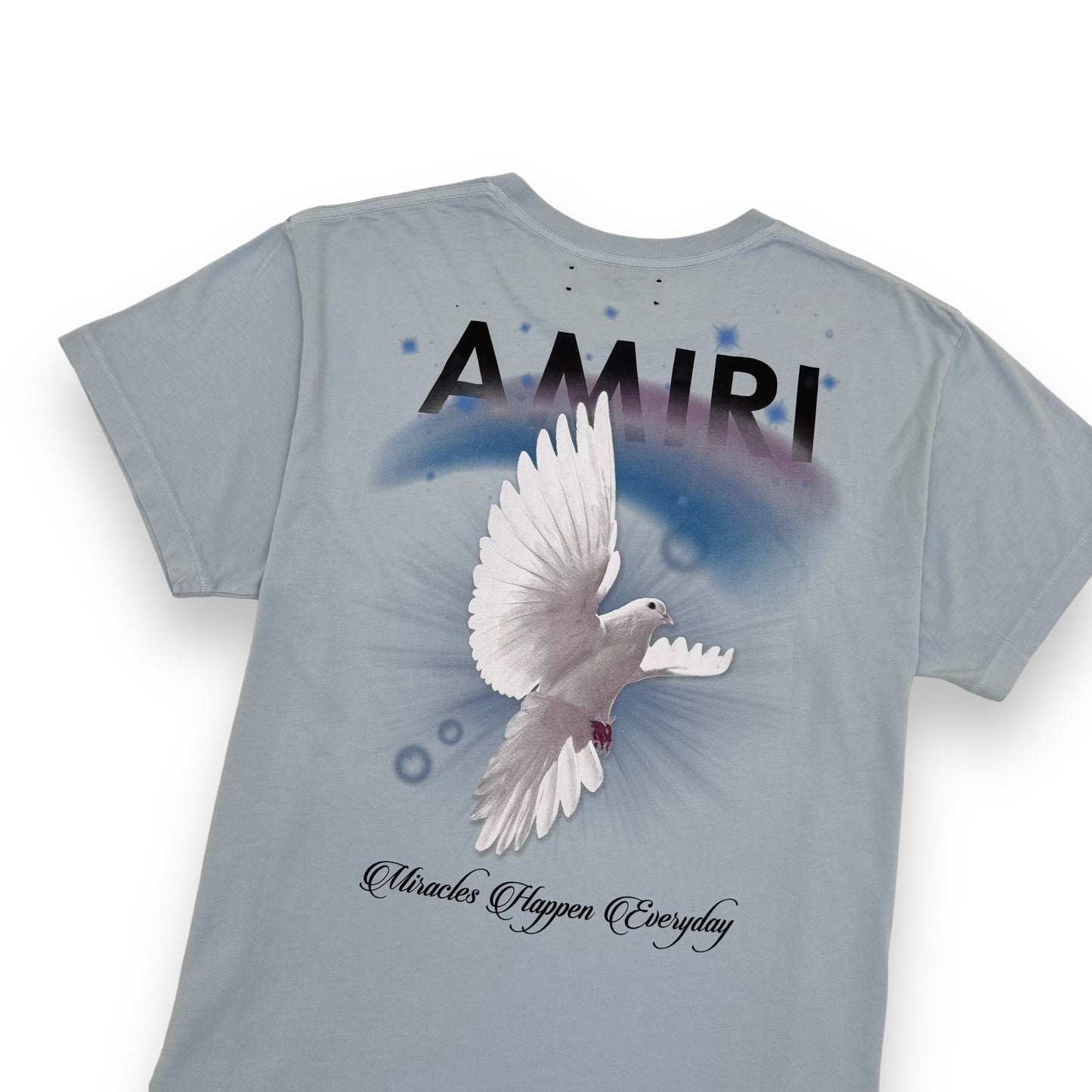 AMIRI WILDEST DREAMS T-SHIRT BLUE M