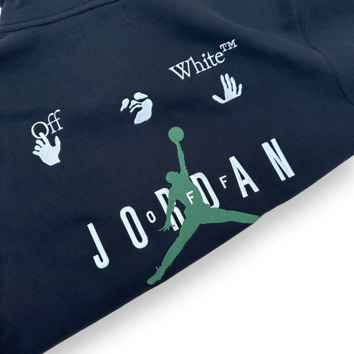 JORDAN X OFF-WHITE FW21 HOODIE BLACK L