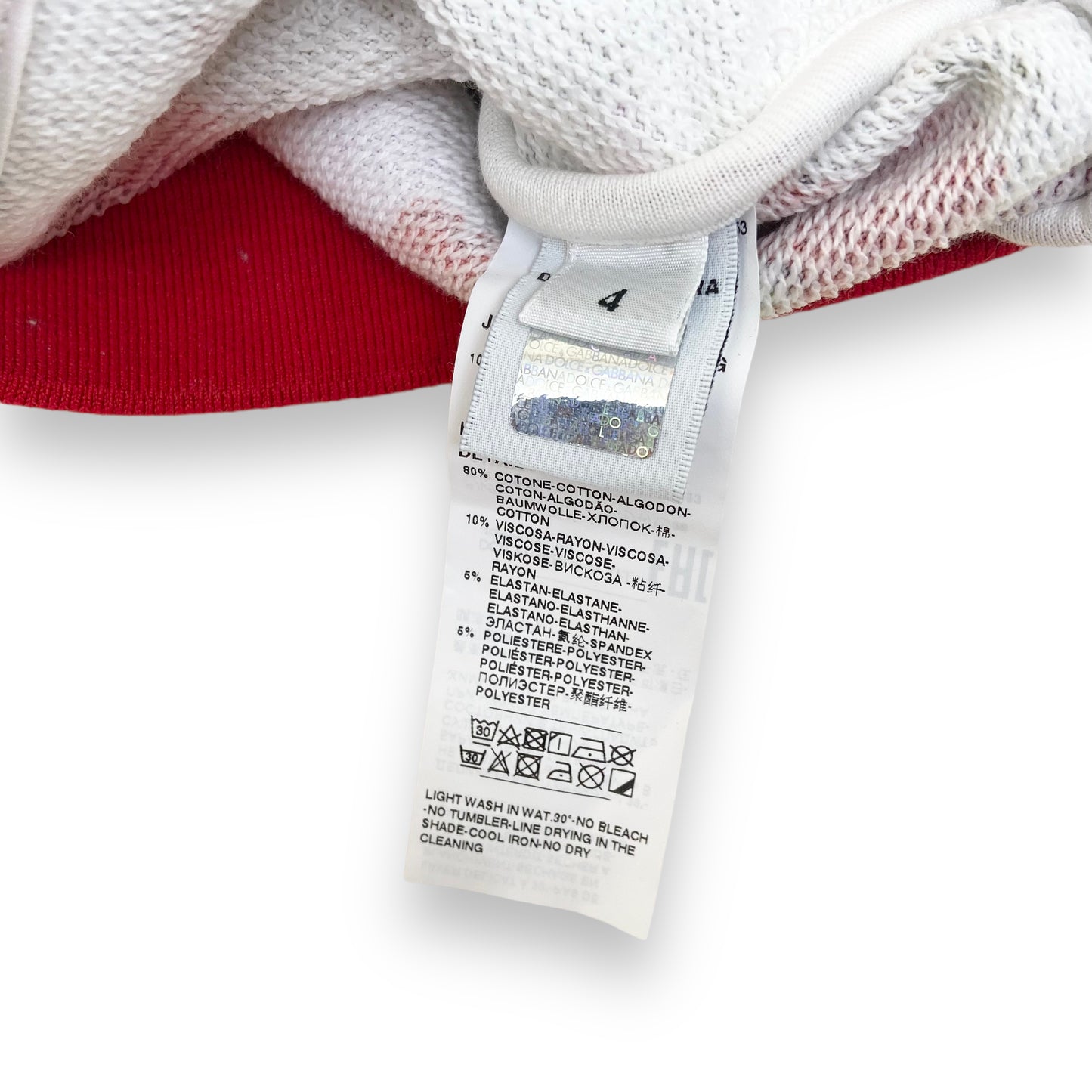 DOLCE & GABBANA ZIP UP JACKET FLORAL AGE4