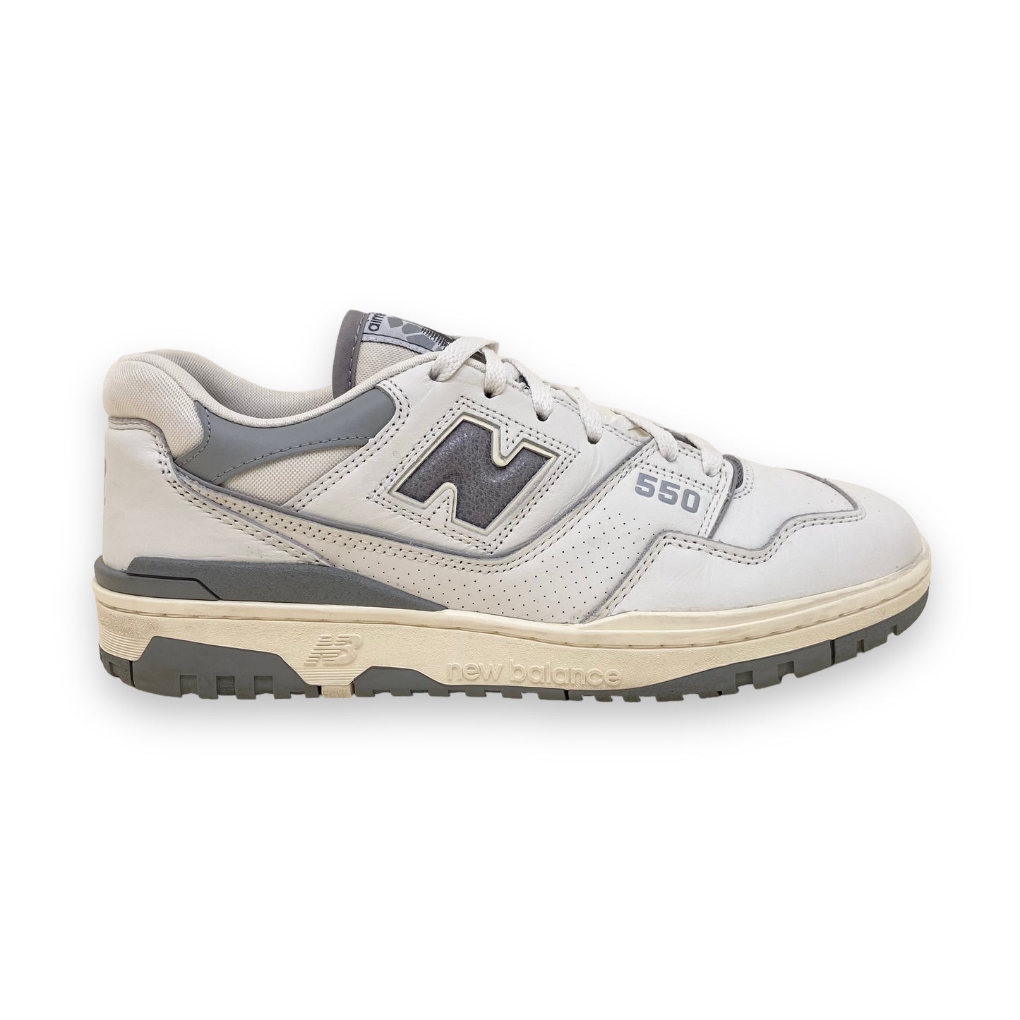 AIME LEON DORE X NEW BALANCE 550 SNEAKERS WHITE / GREY UK10.5