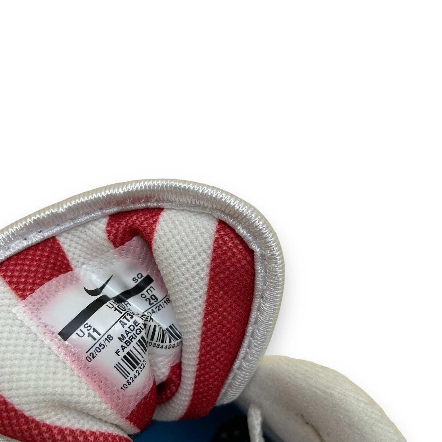 NIKE X PARRA AIR MAX 1 SNEAKERS WHITE / MULTI UK10