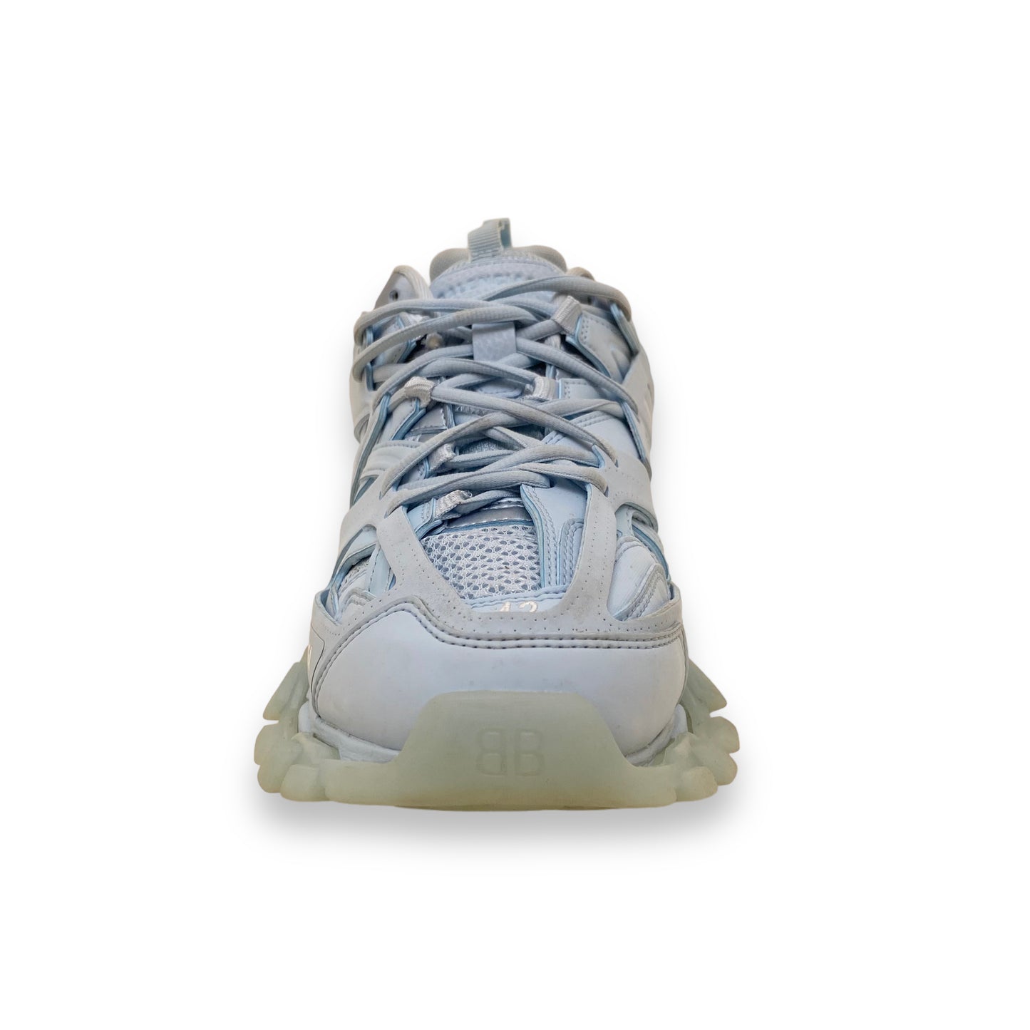 BALENCIAGA TRACK RUNNER SNEAKERS BABY BLUE UK8