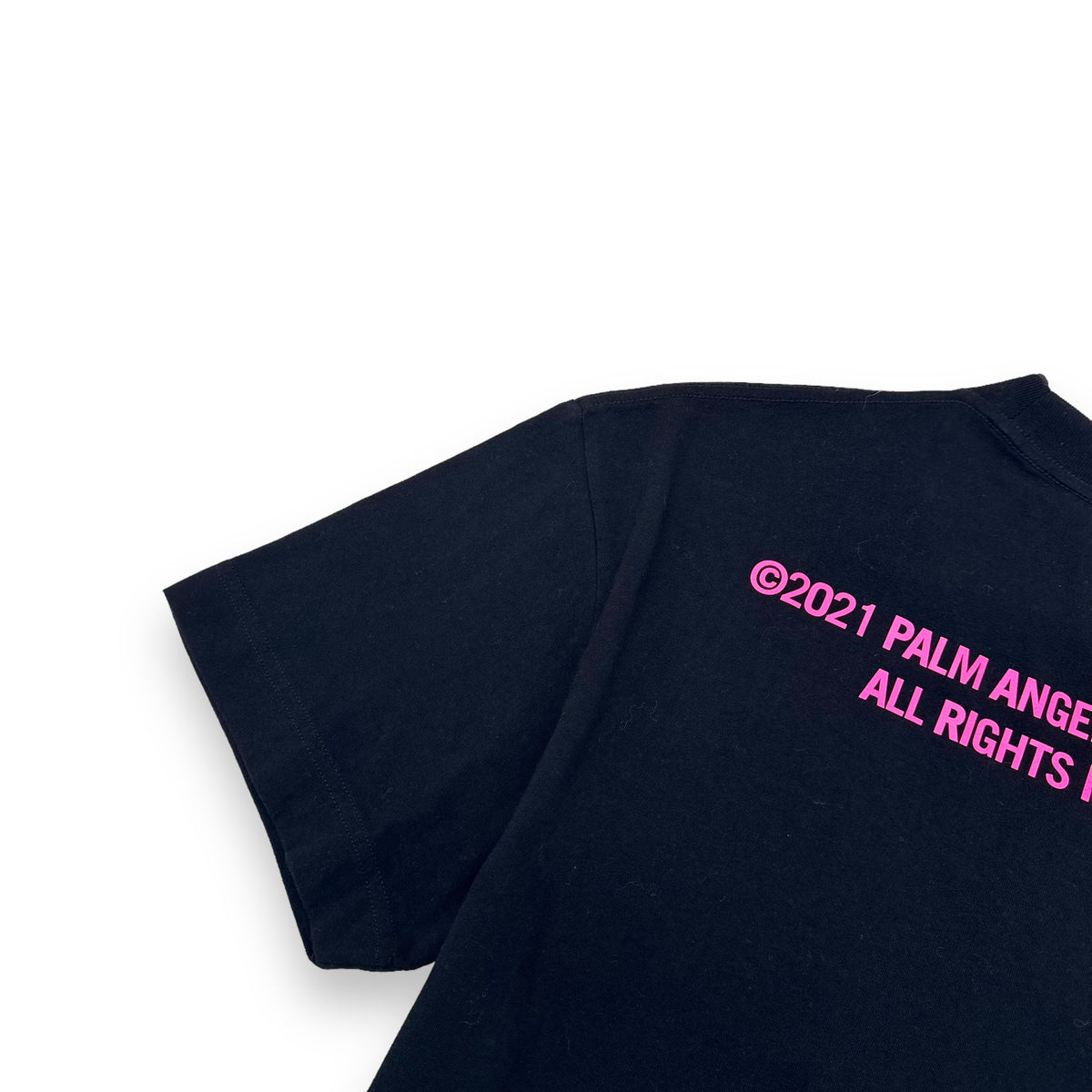 PALM ANGELS PALM TREE T-SHIRT PINK / BLACK M