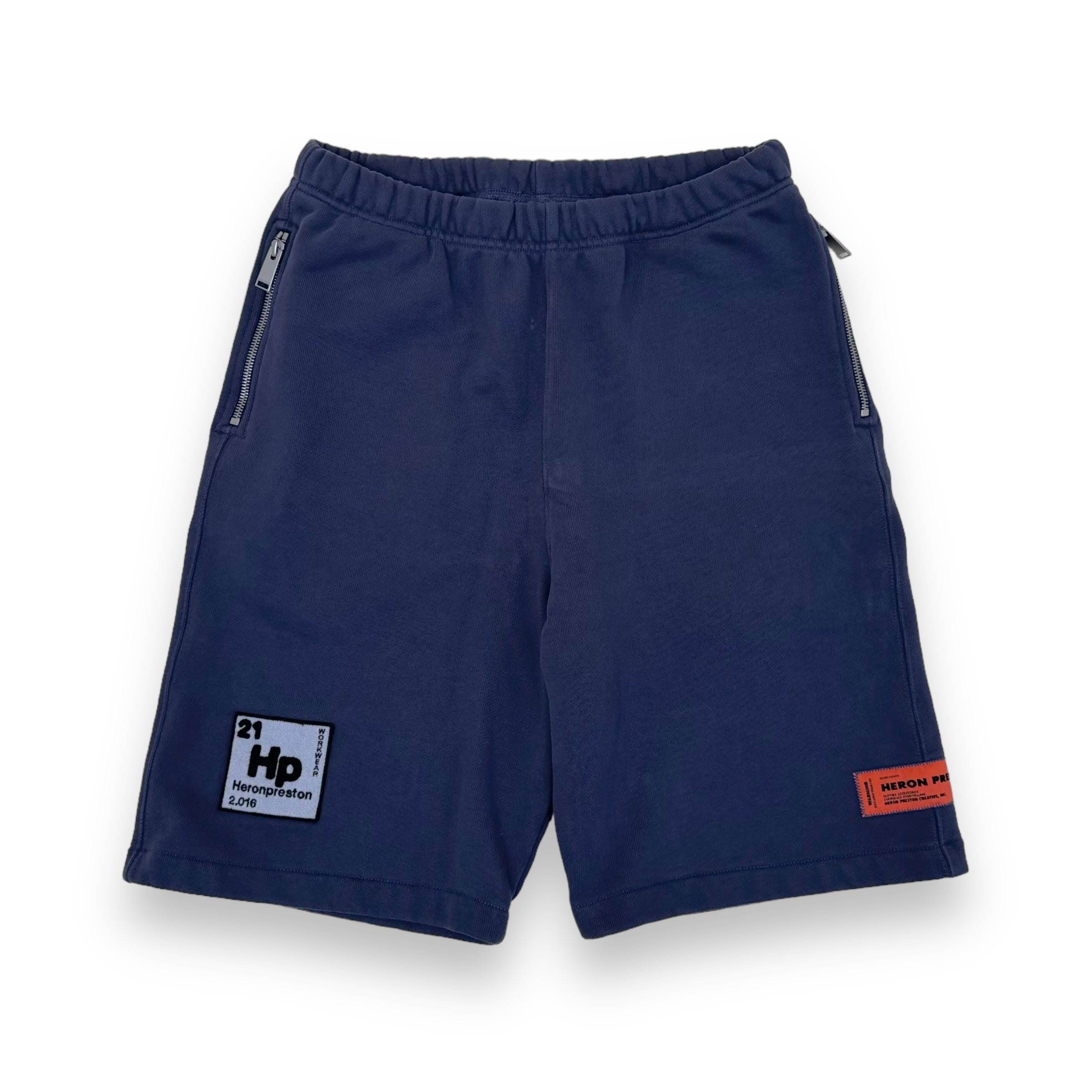 HERON PRESTON SWEAT SHORTS INDIGO / GREY S