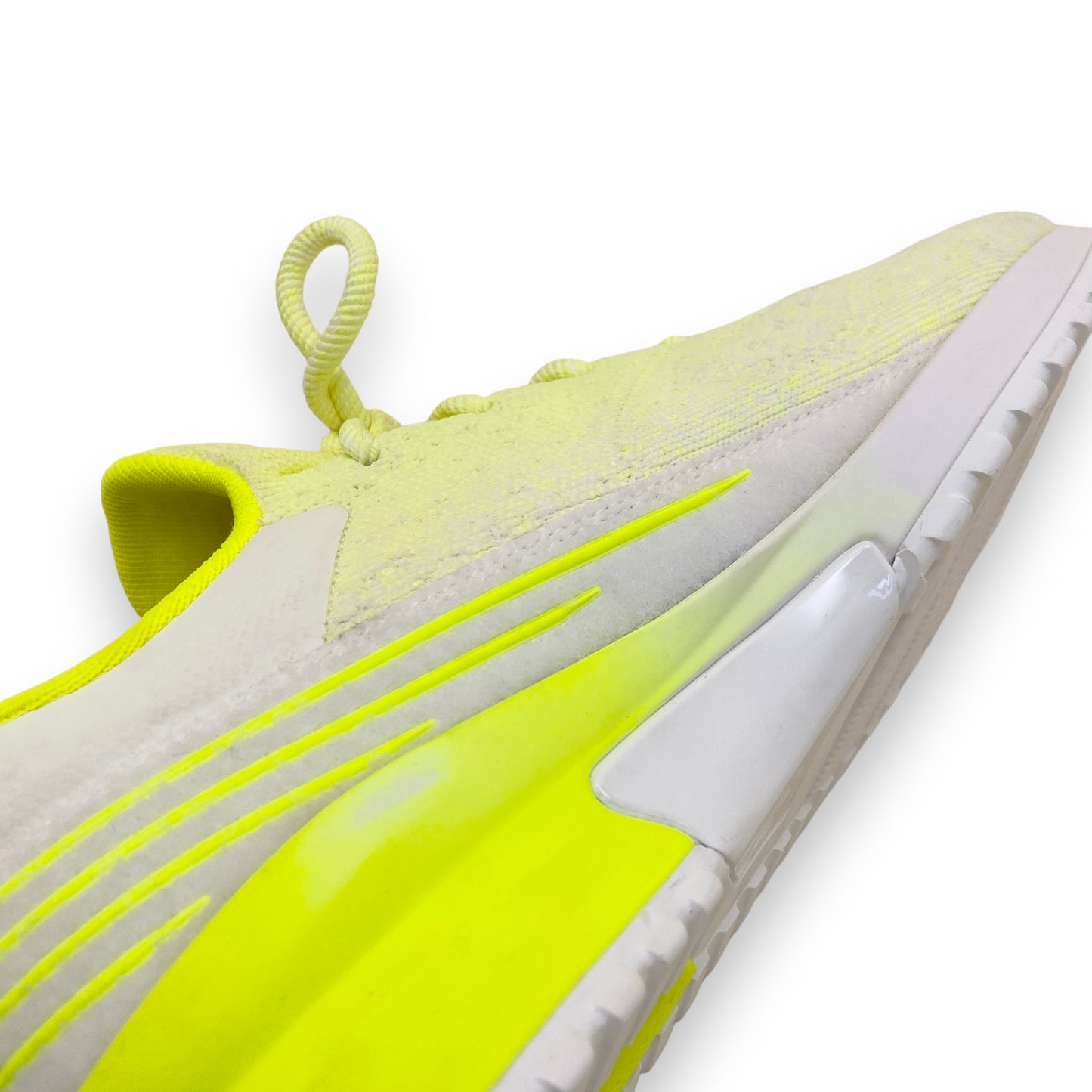 LOUIS VUITTON V.N.R KNIT SNEAKERS NEON YELLOW UK8.5