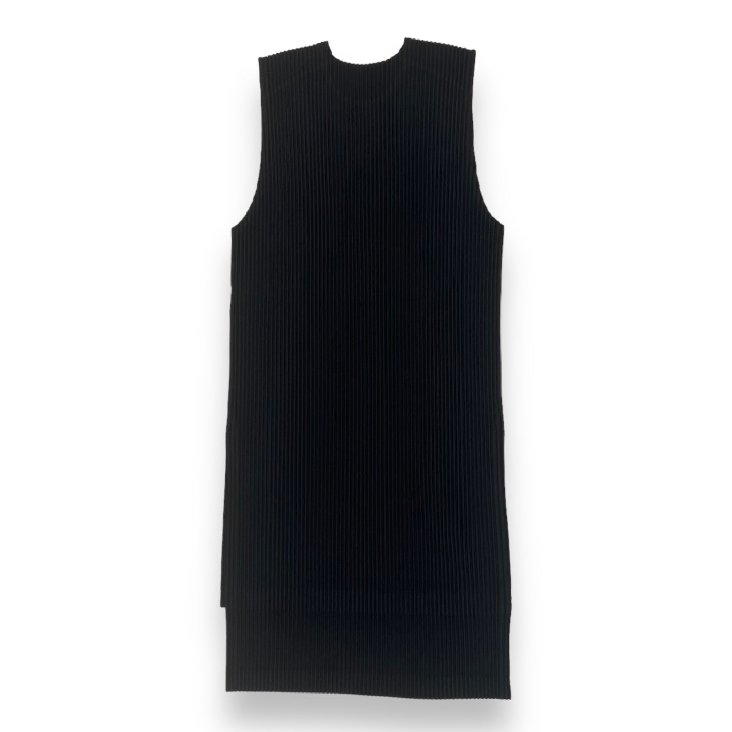 ISSEY MIYAKE HOMME PLISSÉ VEST BLACK L