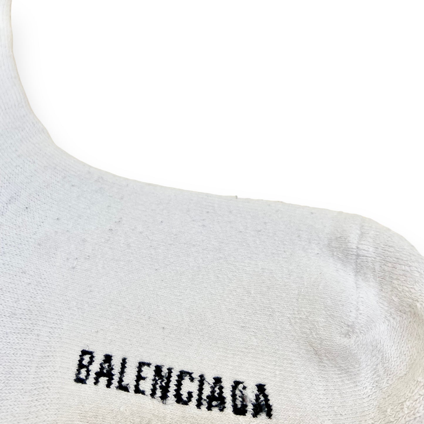 BALENCIAGA SOCKS WHITE O/S