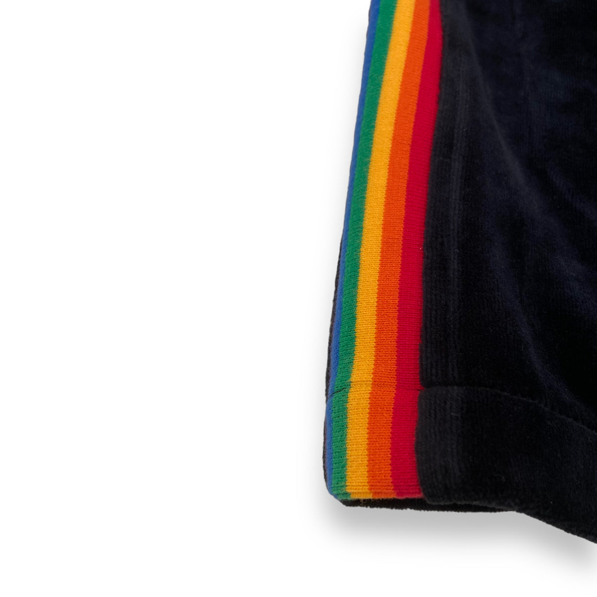 SUPREME X HYSTERIC GLAMOUR VELOUR SHORTS BLACK M