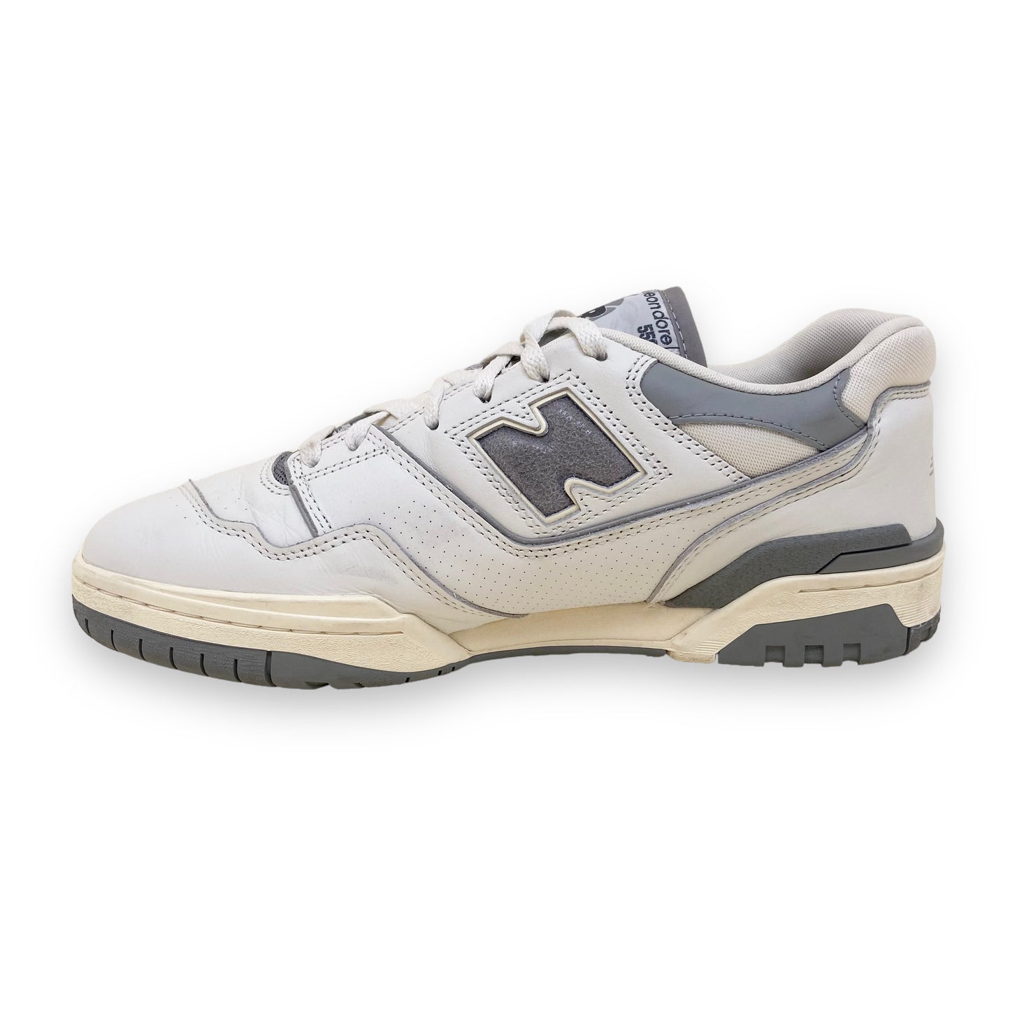 AIME LEON DORE X NEW BALANCE 550 SNEAKERS WHITE / GREY UK10.5