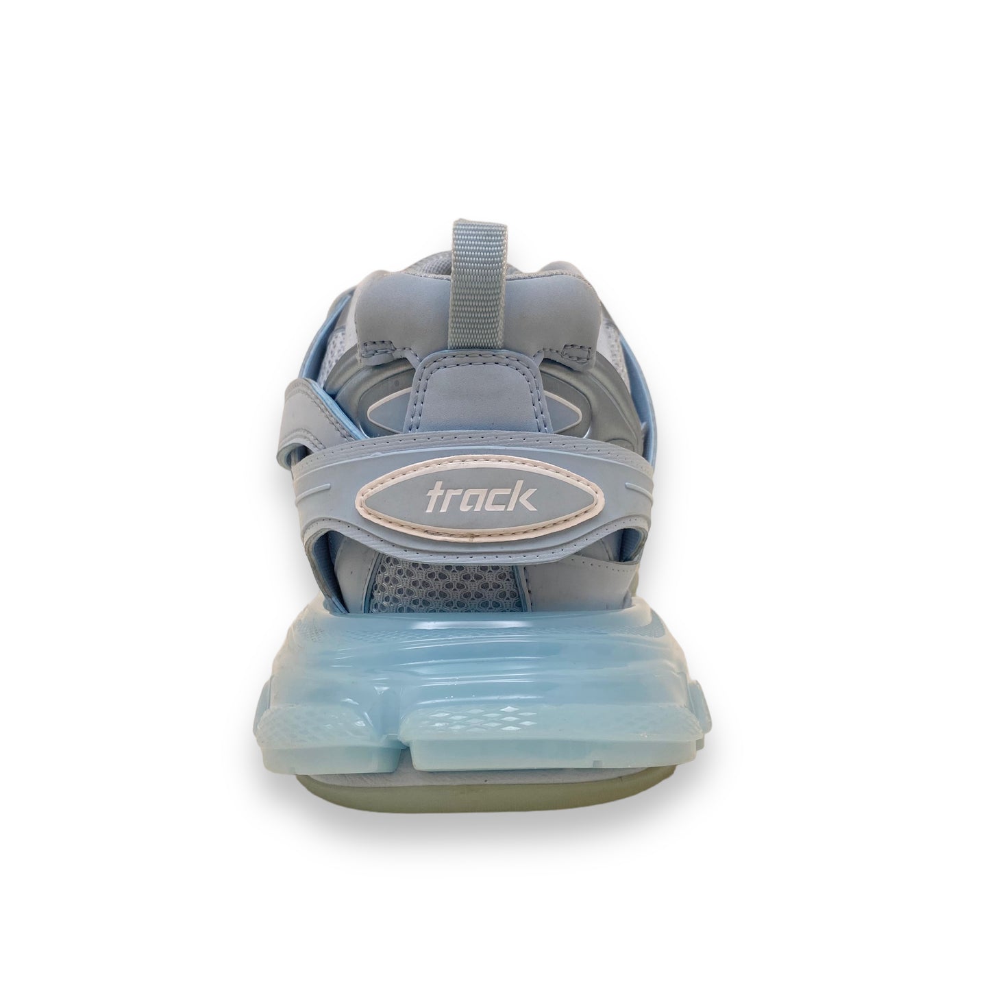 BALENCIAGA TRACK RUNNER SNEAKERS BABY BLUE UK8