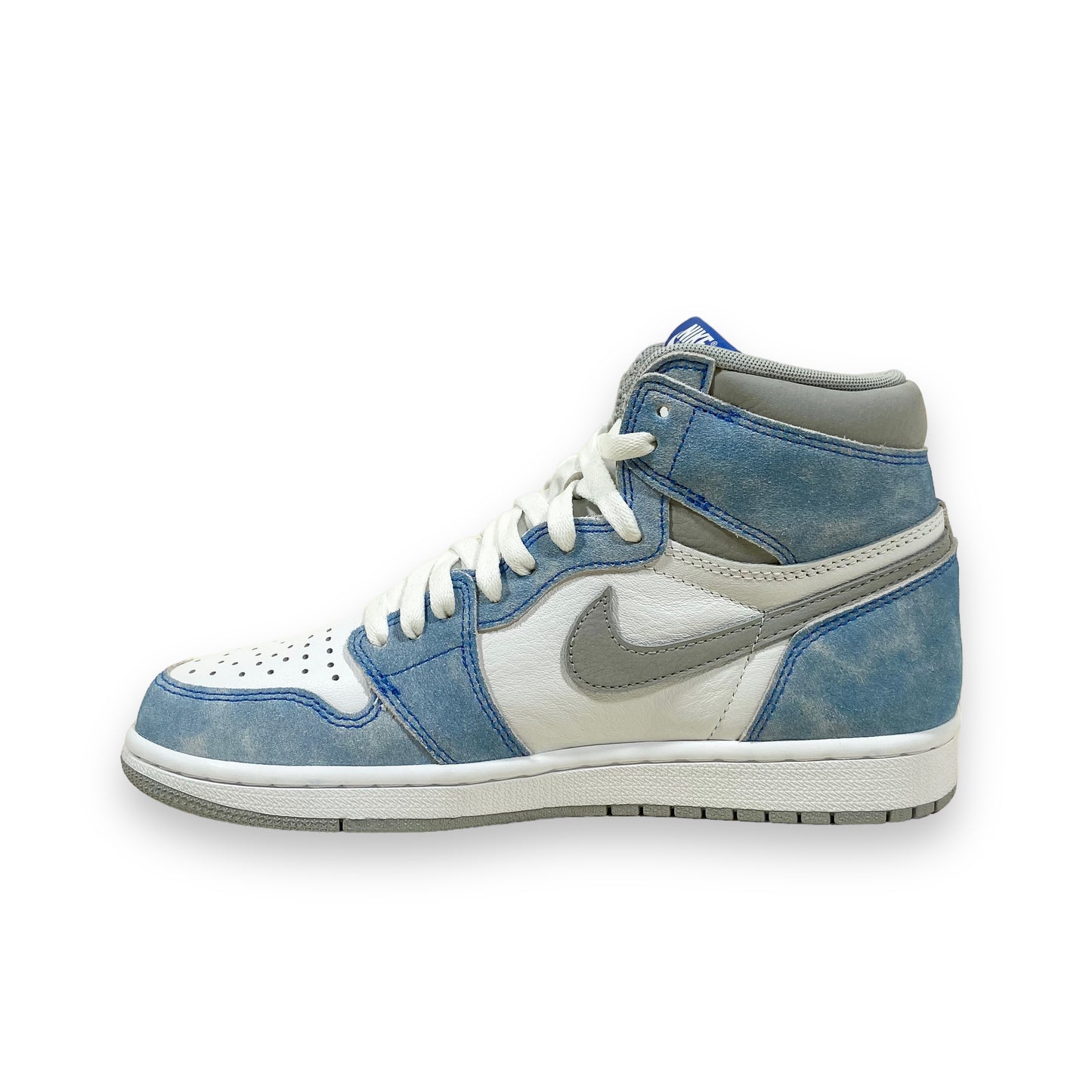 NIKE AIR JORDAN 1 HIGH TOP HYPER ROYAL SNEAKERS UK7