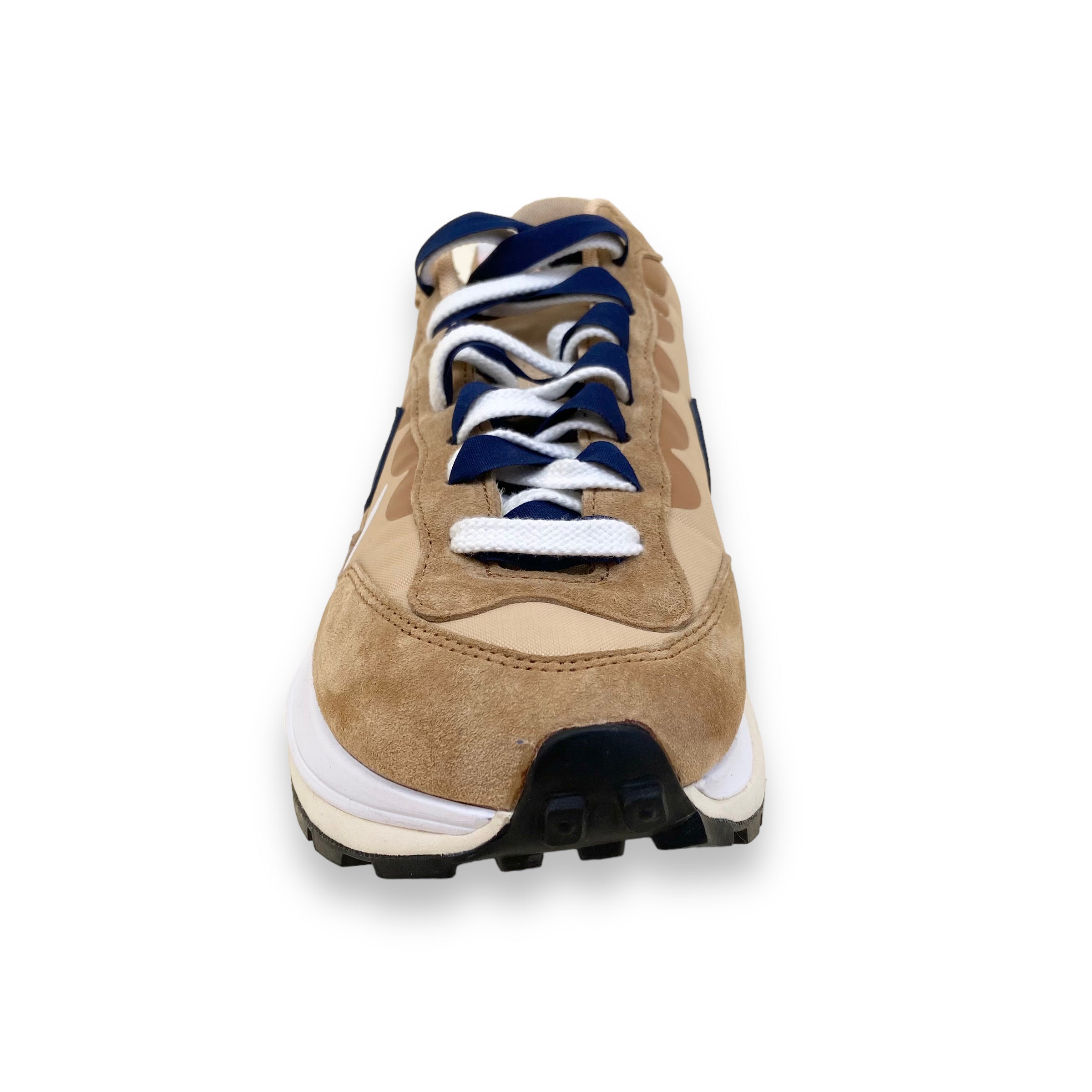 NIKE X SACAI VAPOURWAFFLE SNEAKERS ‘TAN NAVY’ UK9