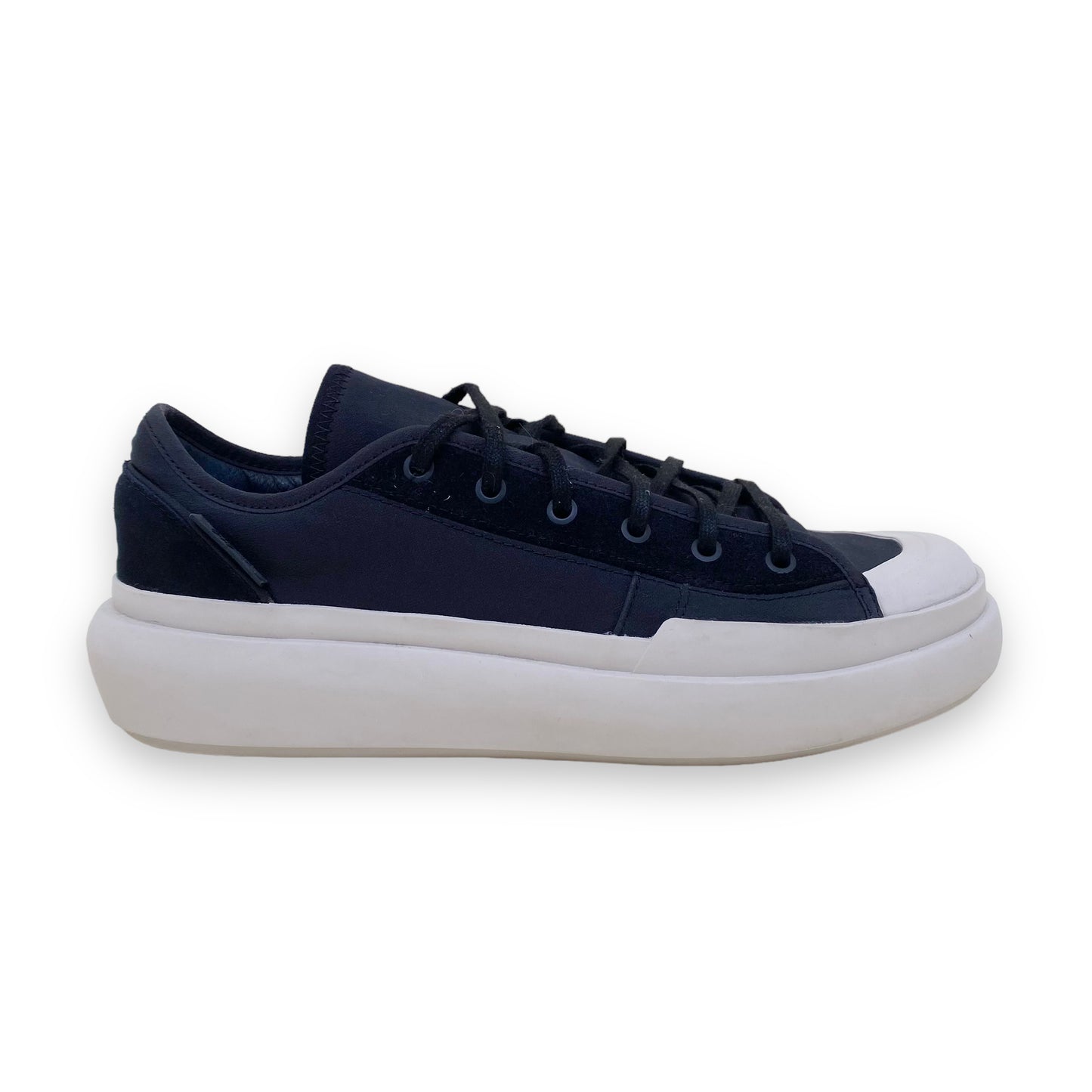 ADIDAS Y-3 AJATU COURT LOW SNEAKERS BLACK UK9.5