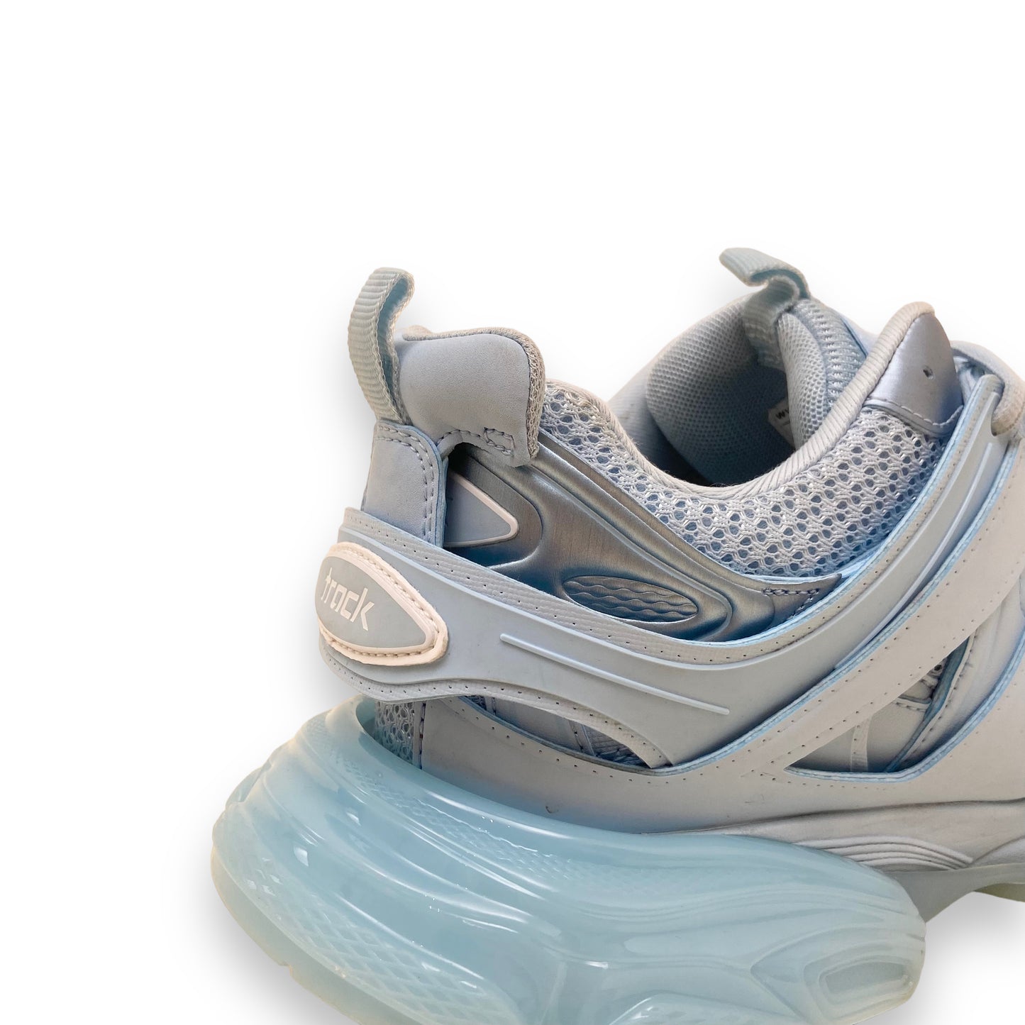 BALENCIAGA TRACK RUNNER SNEAKERS BABY BLUE UK8