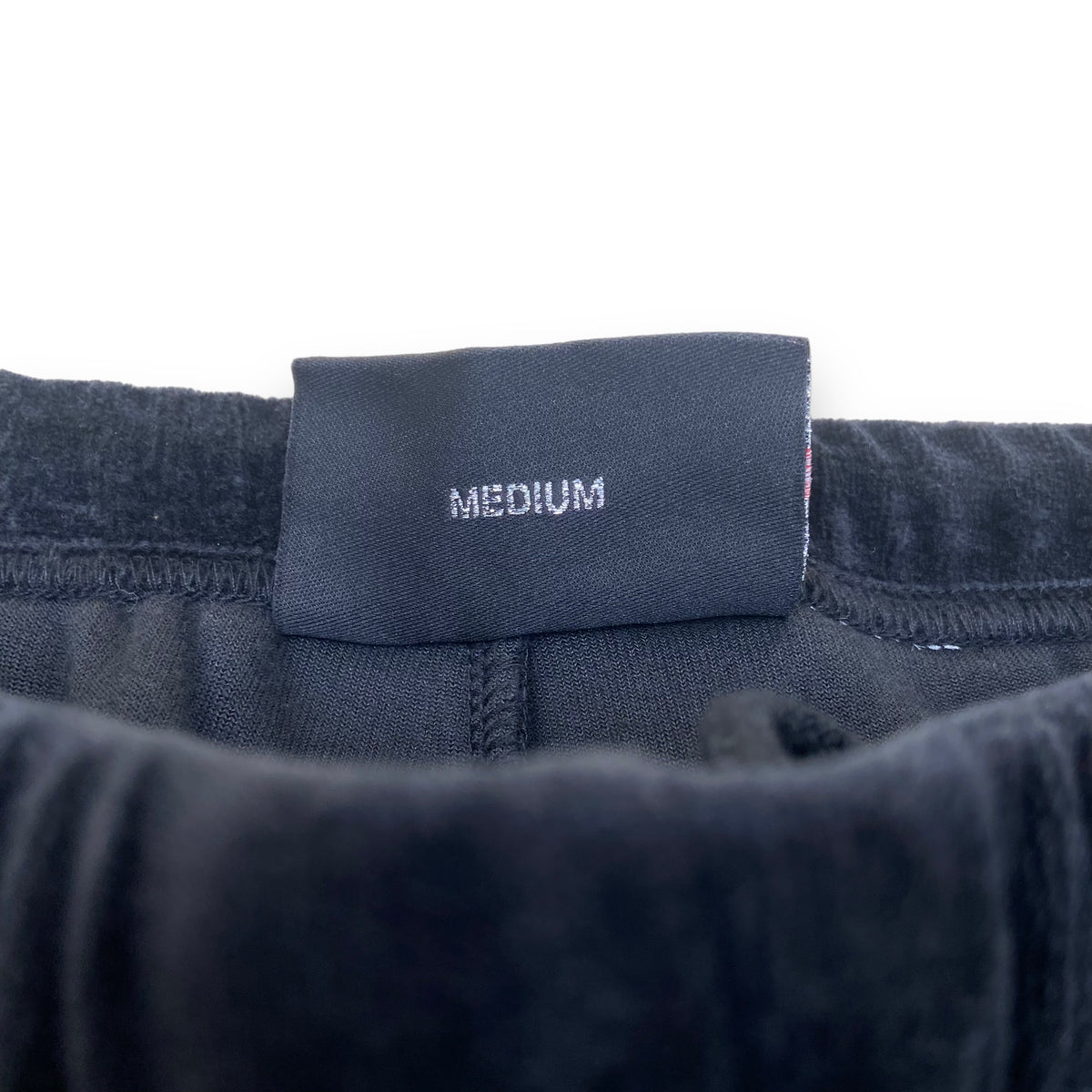 SUPREME X HYSTERIC GLAMOUR VELOUR SHORTS BLACK M