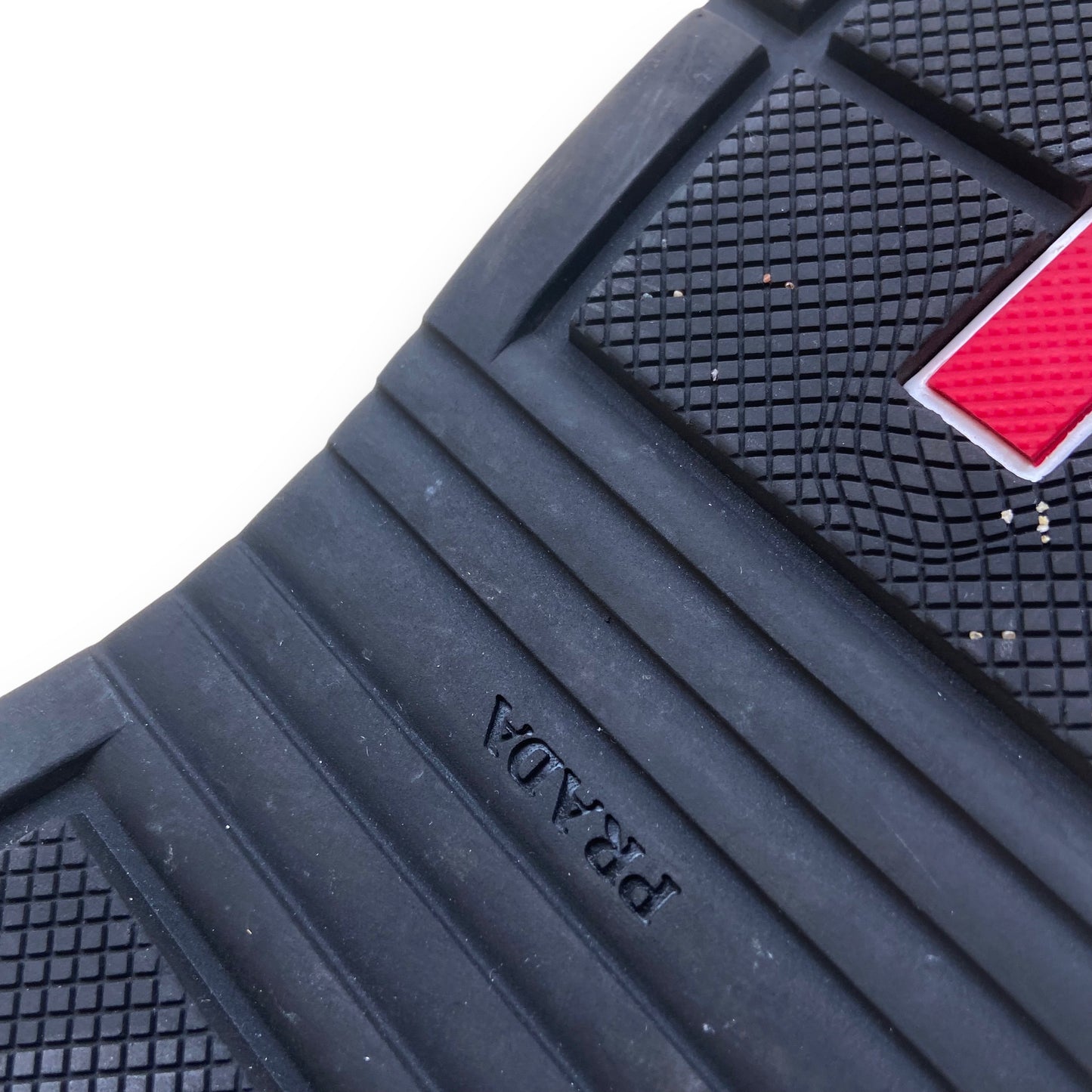 PRADA MESH AND NEOPRENE SNEAKERS BLACK UK6