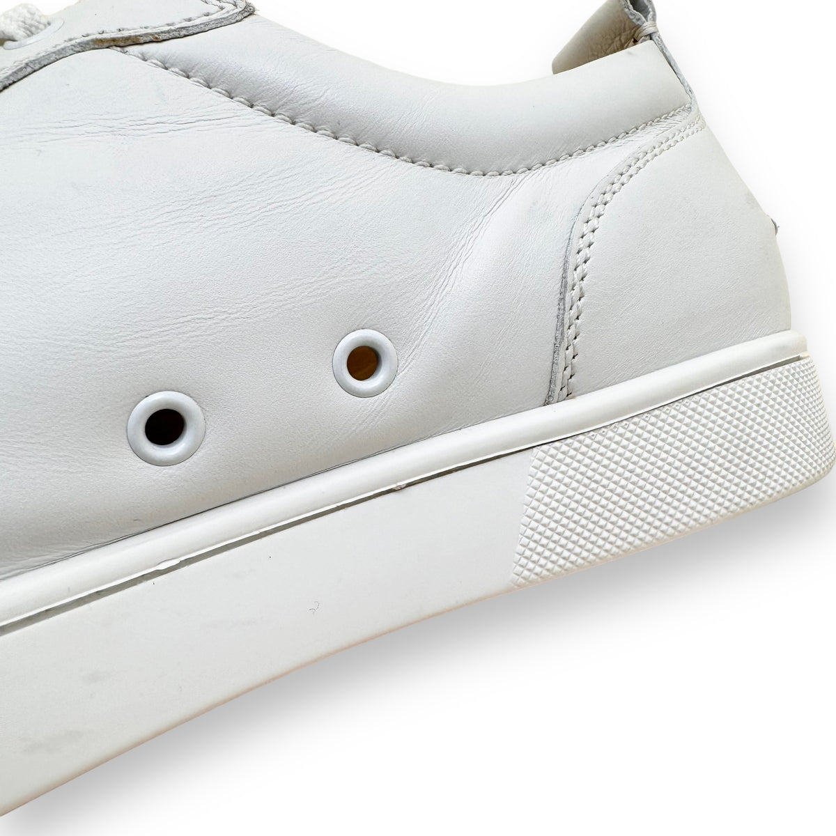 CHRISTIAN LOUBOUTIN LOUIS JUNIOR SNEAKER WHITE UK7
