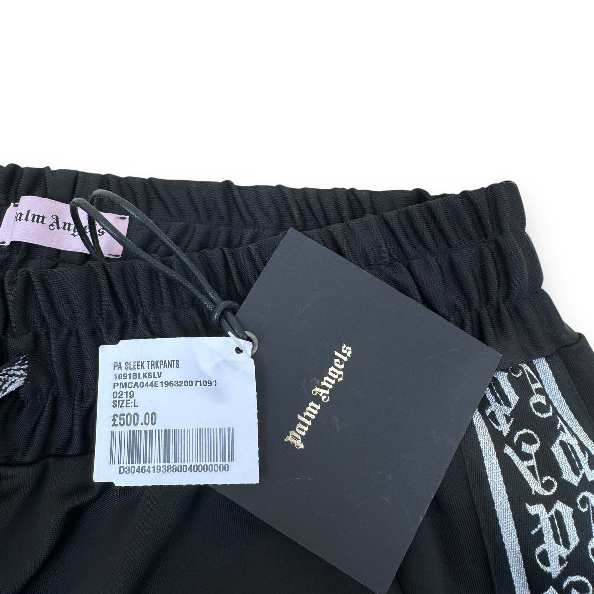 PALM ANGELS TRACK PANTS BLACK L