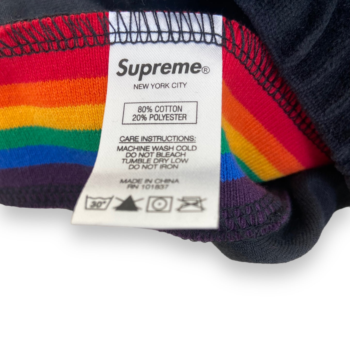 SUPREME X HYSTERIC GLAMOUR VELOUR SHORTS BLACK M