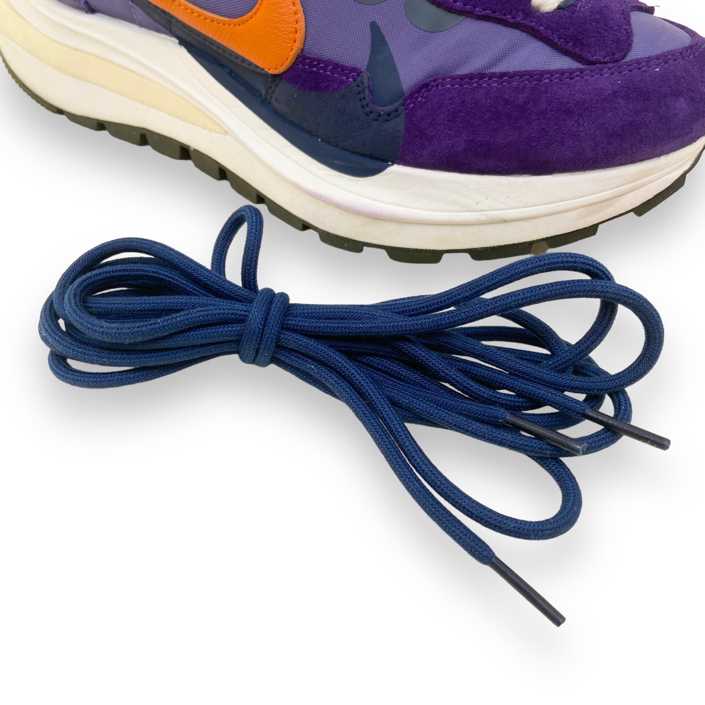 NIKE VAPOURWAFFLE SACAI DARK IRIS SNEAKERS UK8