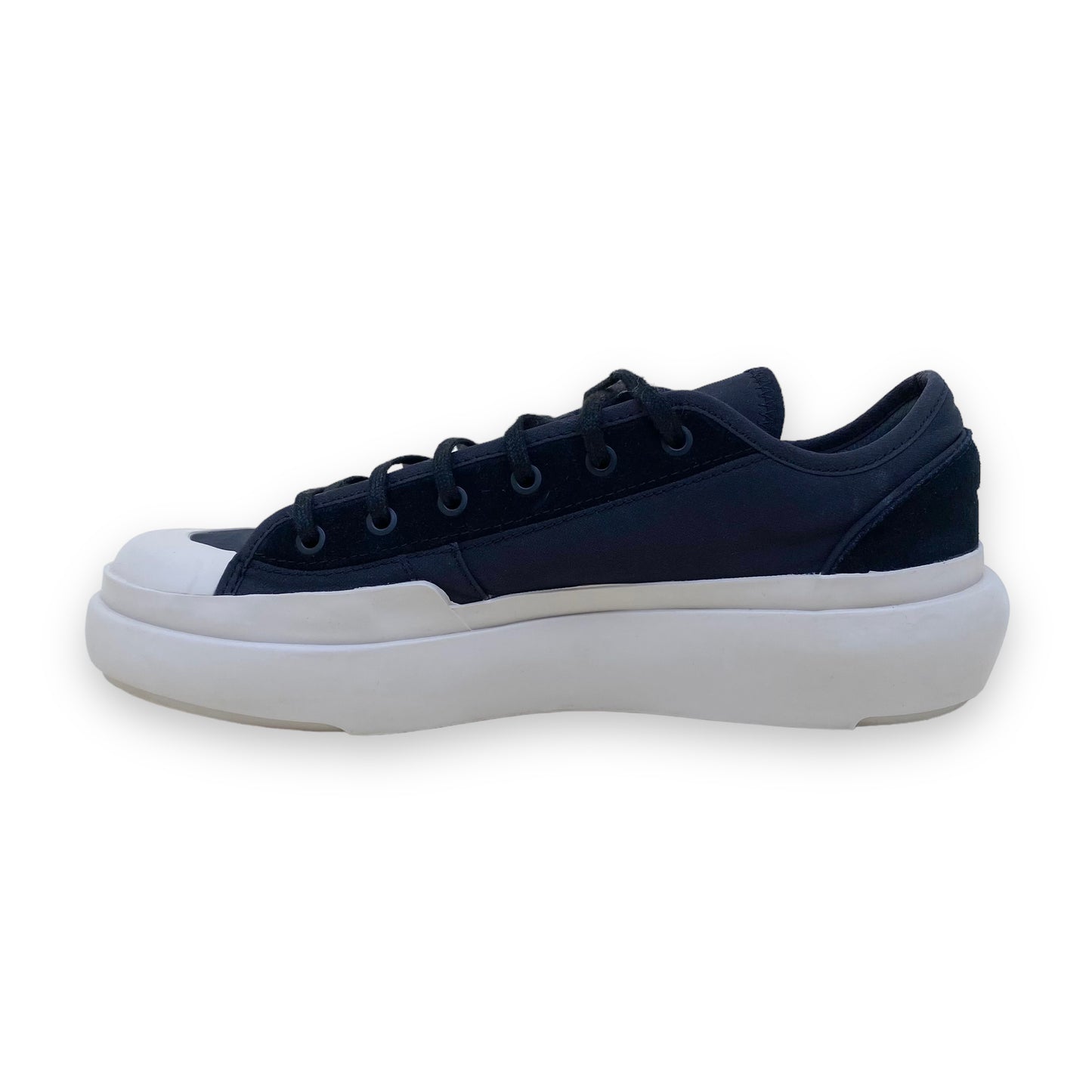 ADIDAS Y-3 AJATU COURT LOW SNEAKERS BLACK UK9.5