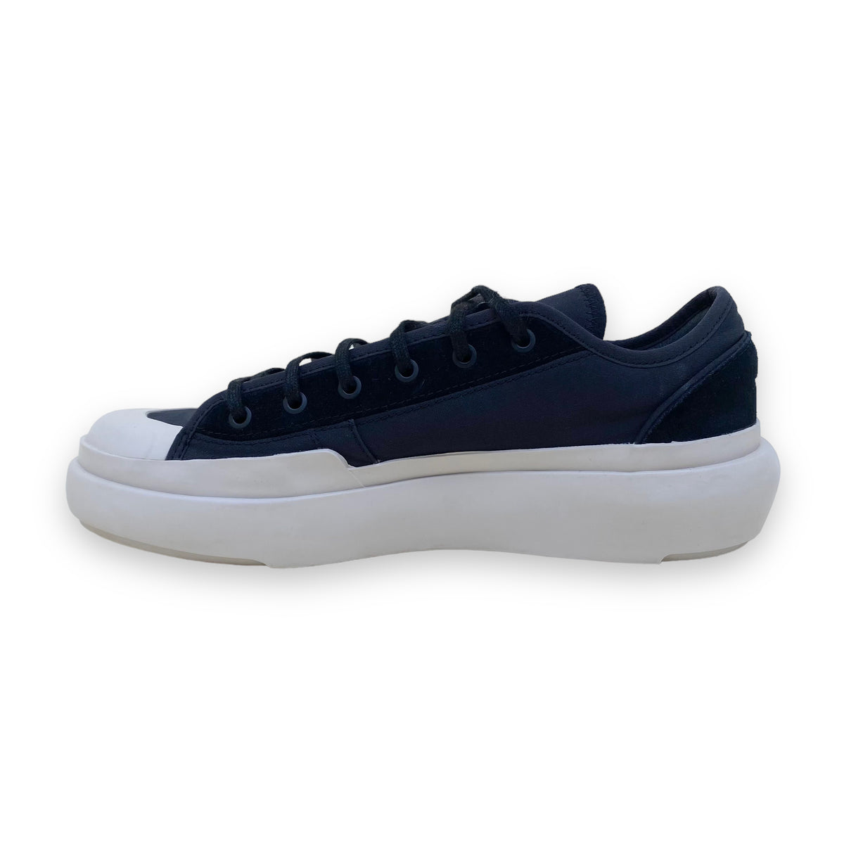 ADIDAS Y-3 AJATU COURT LOW SNEAKERS BLACK UK9.5