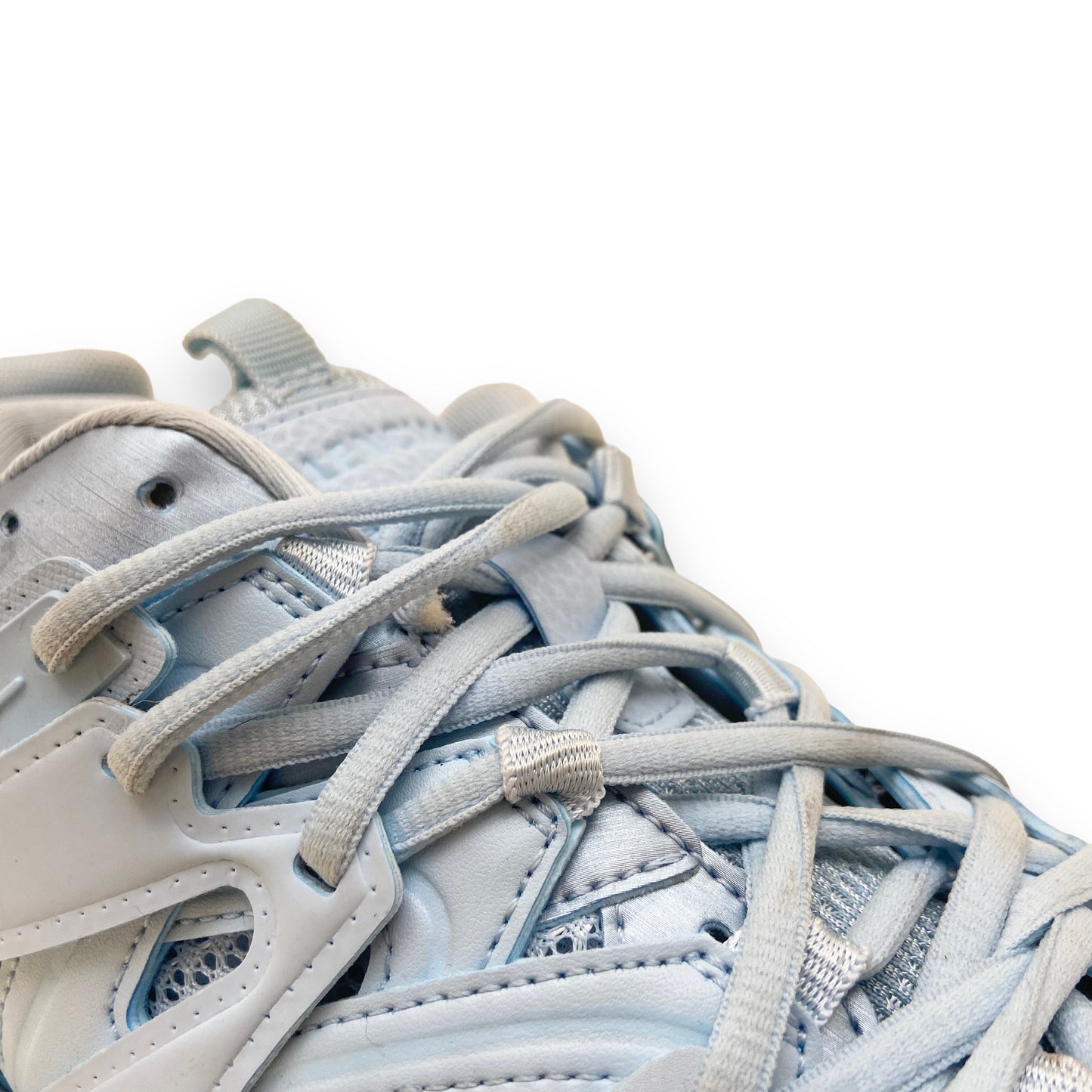 BALENCIAGA TRACK RUNNER SNEAKERS BABY BLUE UK8