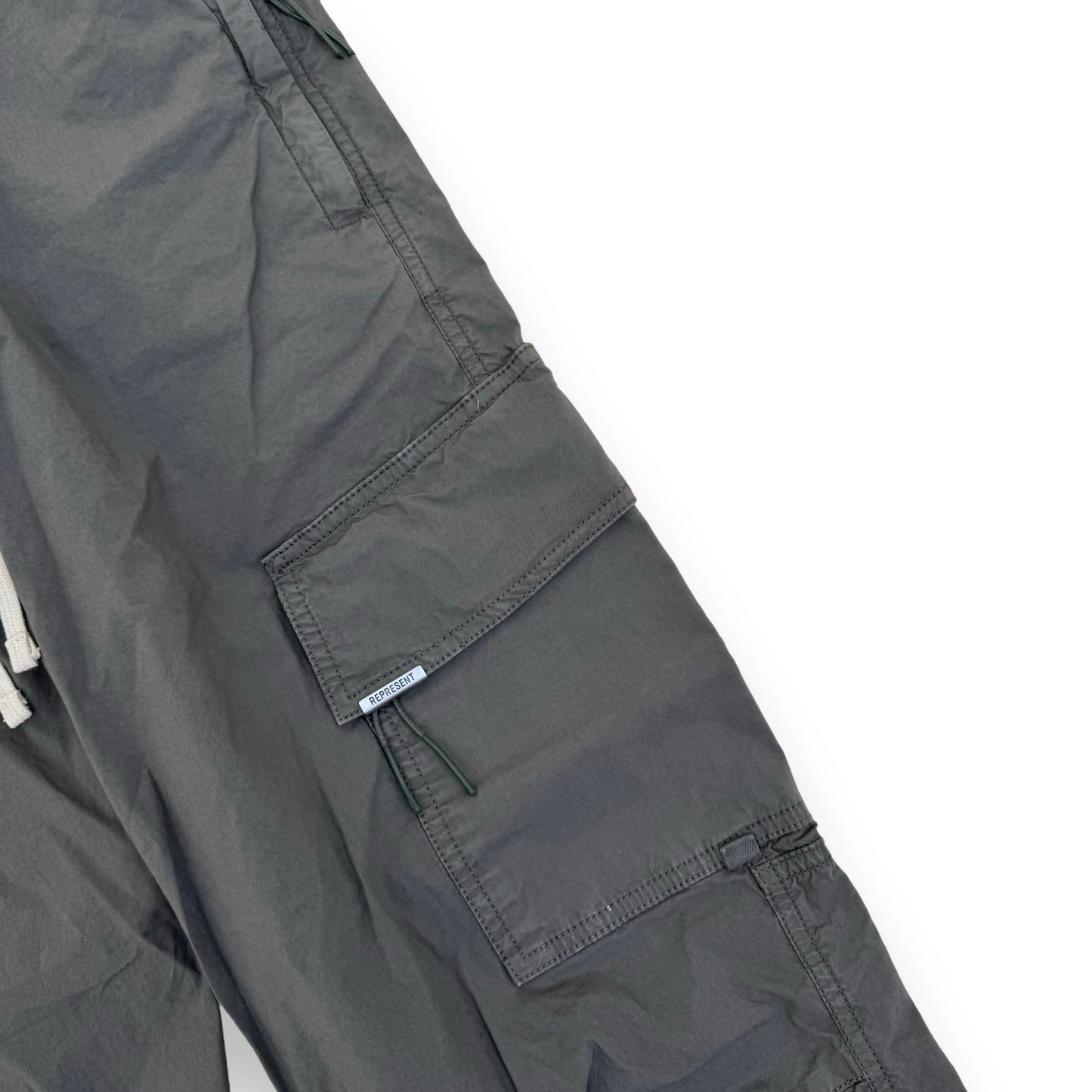 REPRESENT CARGO TROUSERS GREY L