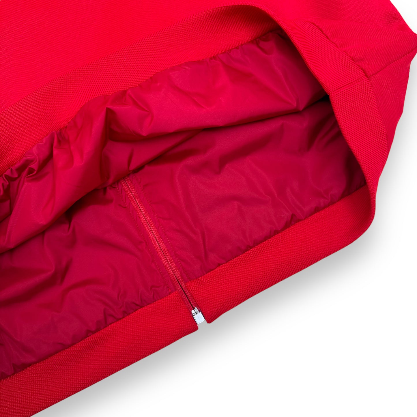 GUCCI ZIP-UP TECHNICAL TRACK JACKET RED L