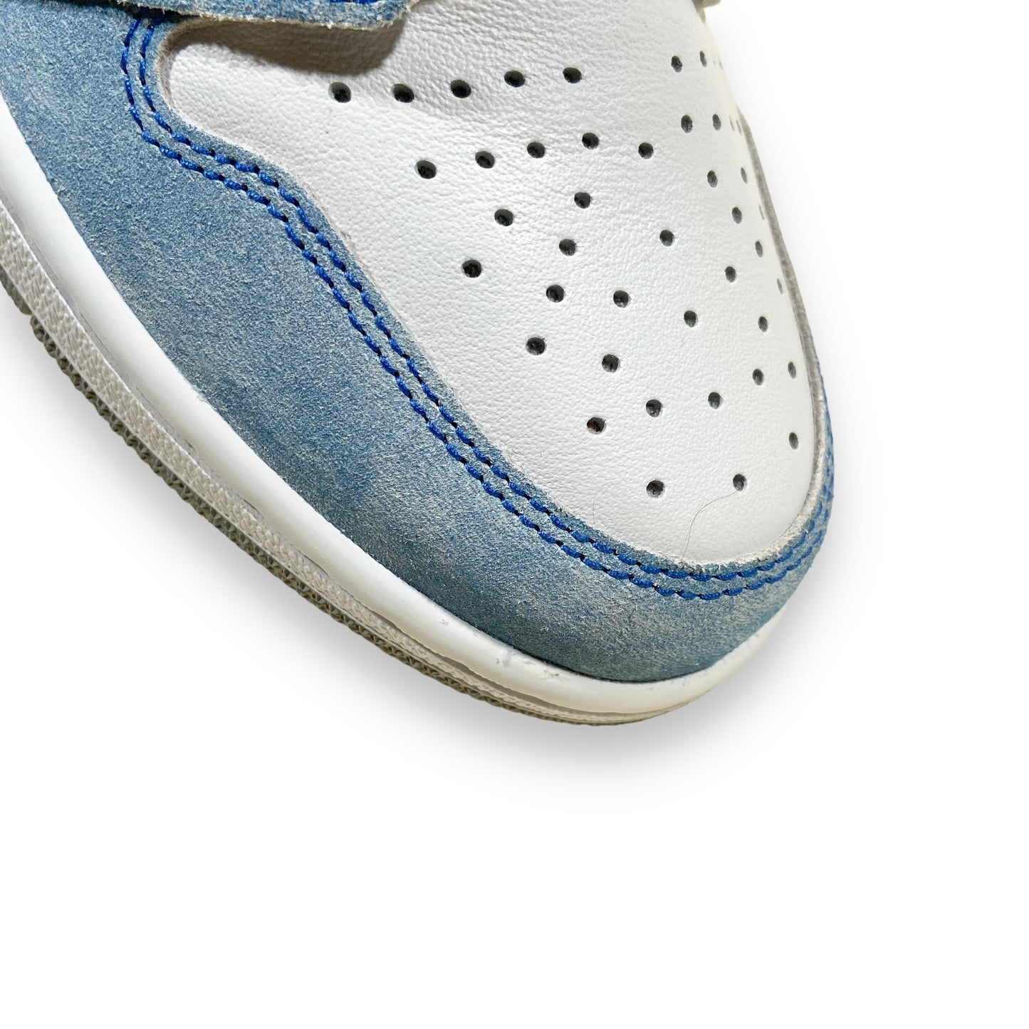 NIKE AIR JORDAN 1 HIGH TOP HYPER ROYAL SNEAKERS UK7