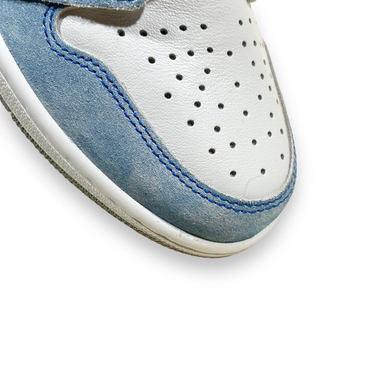 NIKE AIR JORDAN 1 HIGH TOP HYPER ROYAL SNEAKERS UK7