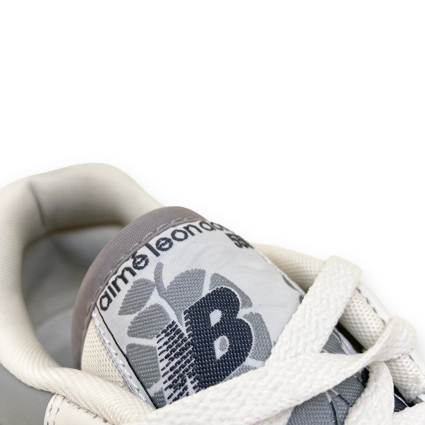 AIME LEON DORE X NEW BALANCE 550 SNEAKERS WHITE / GREY UK10.5