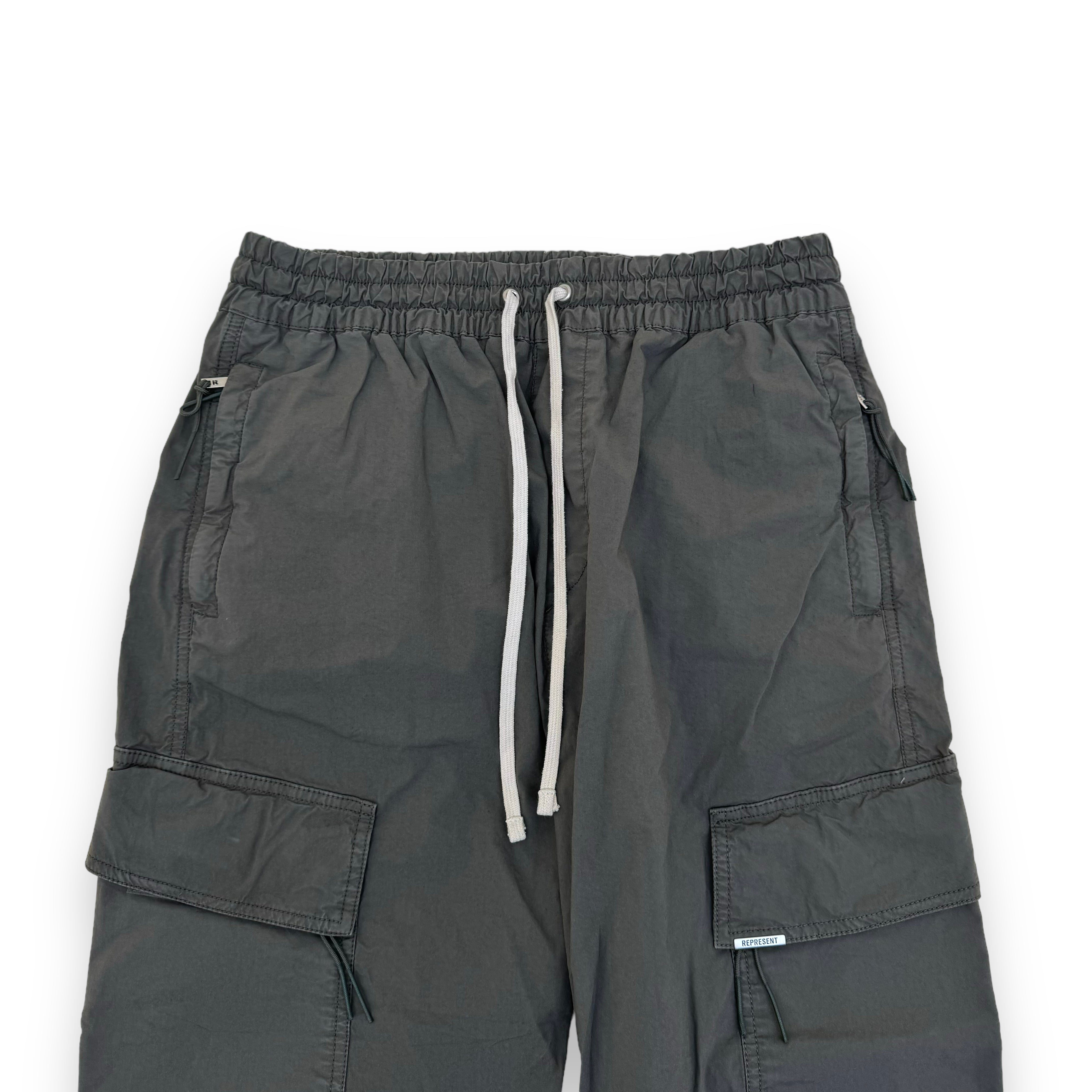 REPRESENT CARGO TROUSERS GREY L