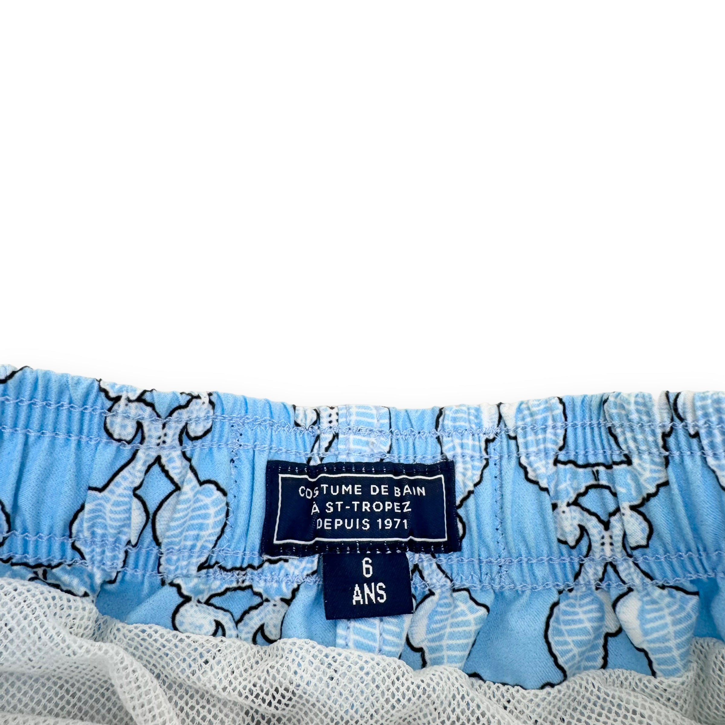 VILEBREQUIN SWIM SHORTS BLUE AGE6