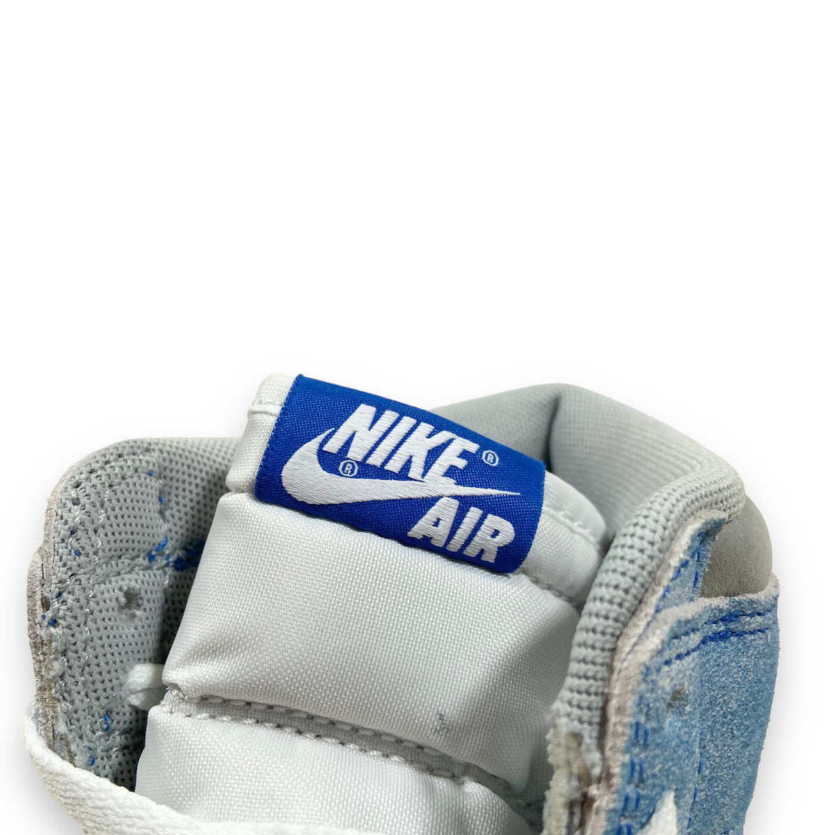 NIKE AIR JORDAN 1 HIGH TOP HYPER ROYAL SNEAKERS UK7
