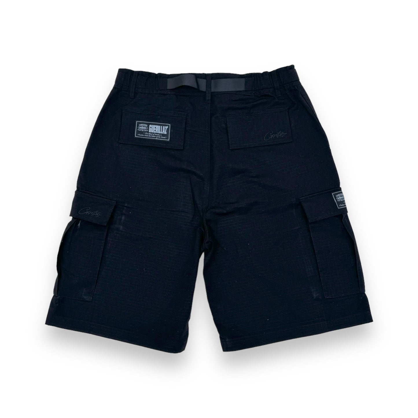 CORTEIZ CARGO SHORTS BLACK L