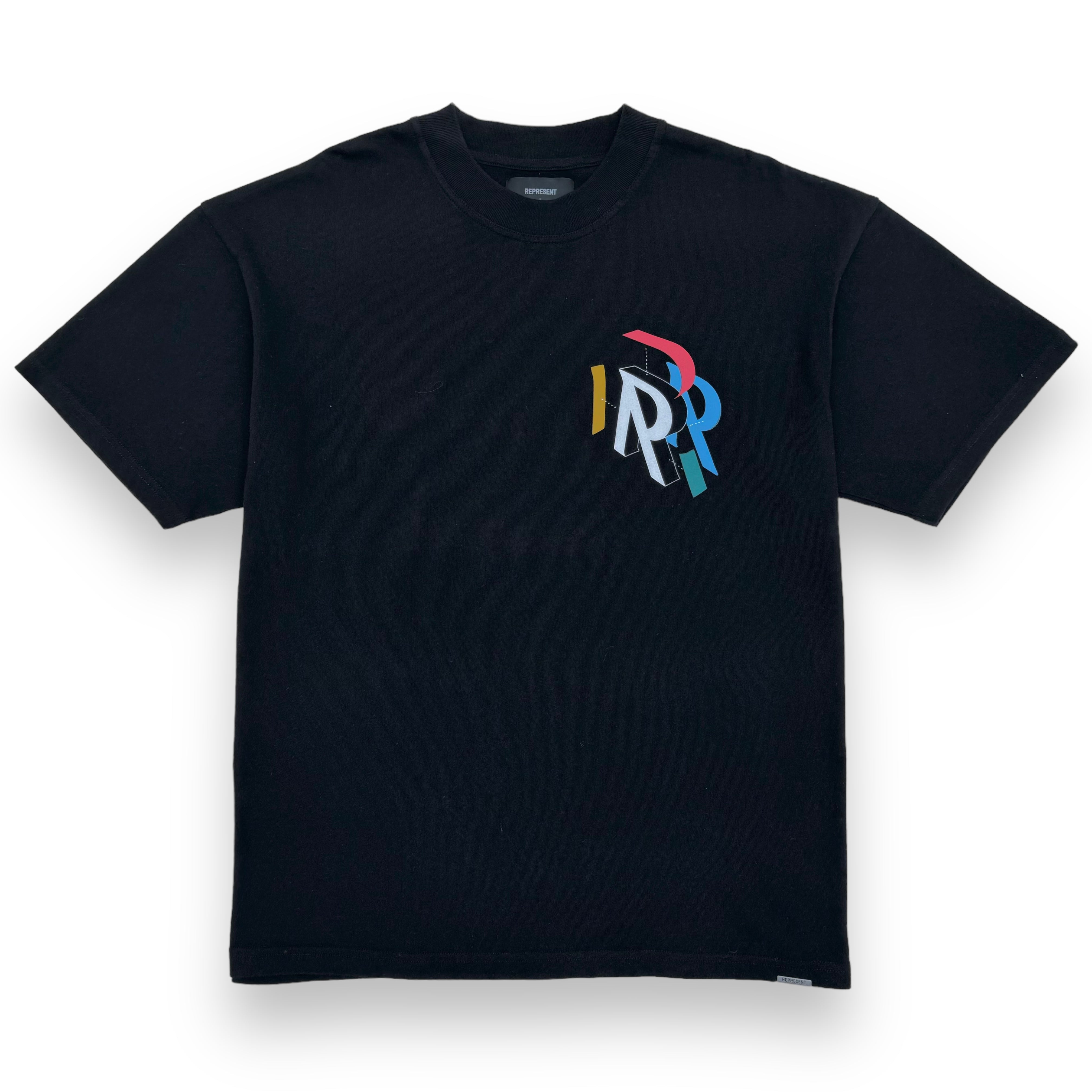 REPRESENT INITIAL ASSEMBLY T-SHIRT BLACK L