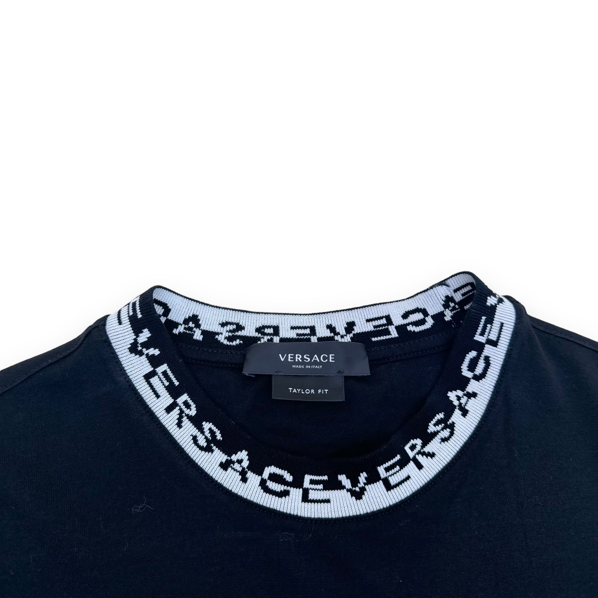 VERSACE T-SHIRT BLACK XS