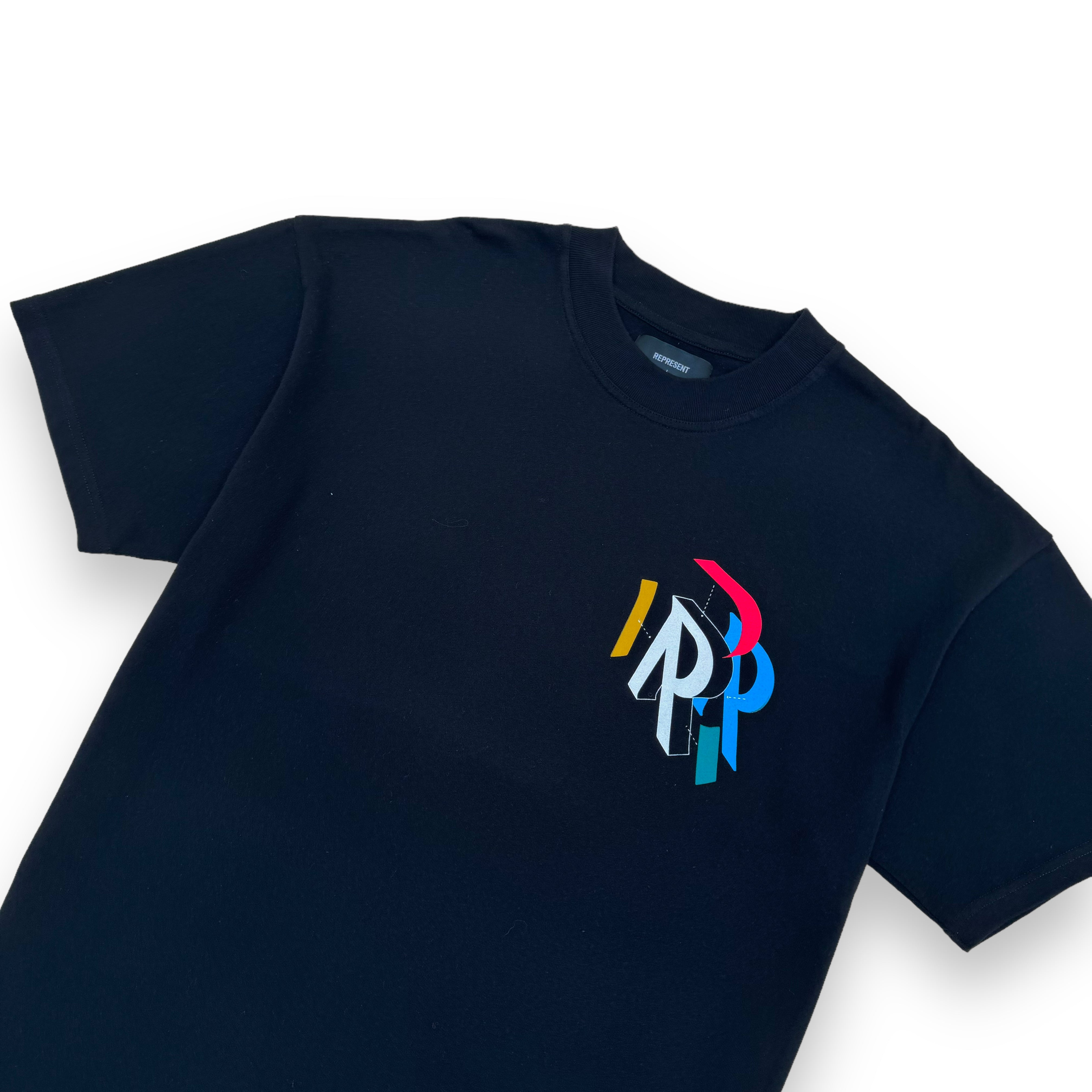 REPRESENT INITIAL ASSEMBLY T-SHIRT BLACK L
