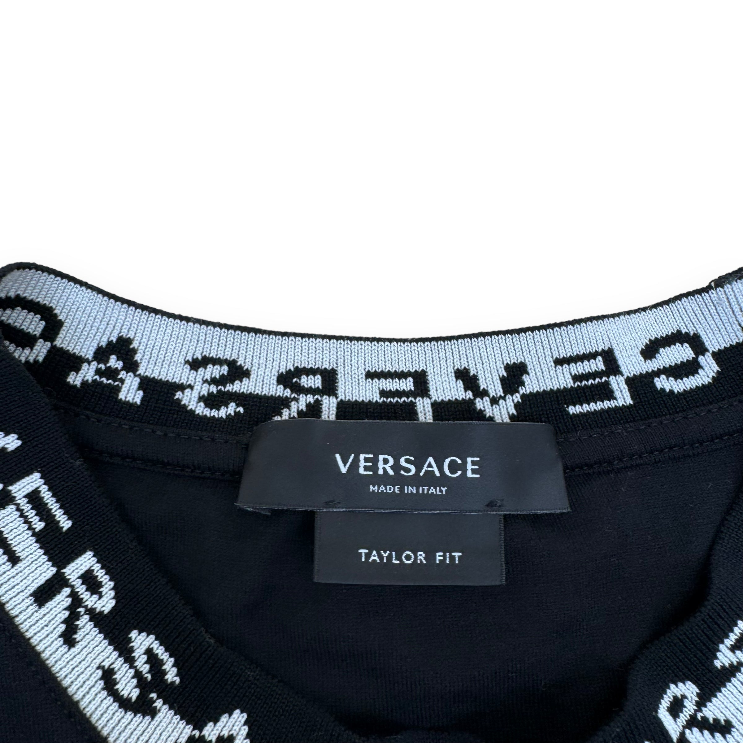 VERSACE T-SHIRT BLACK XS
