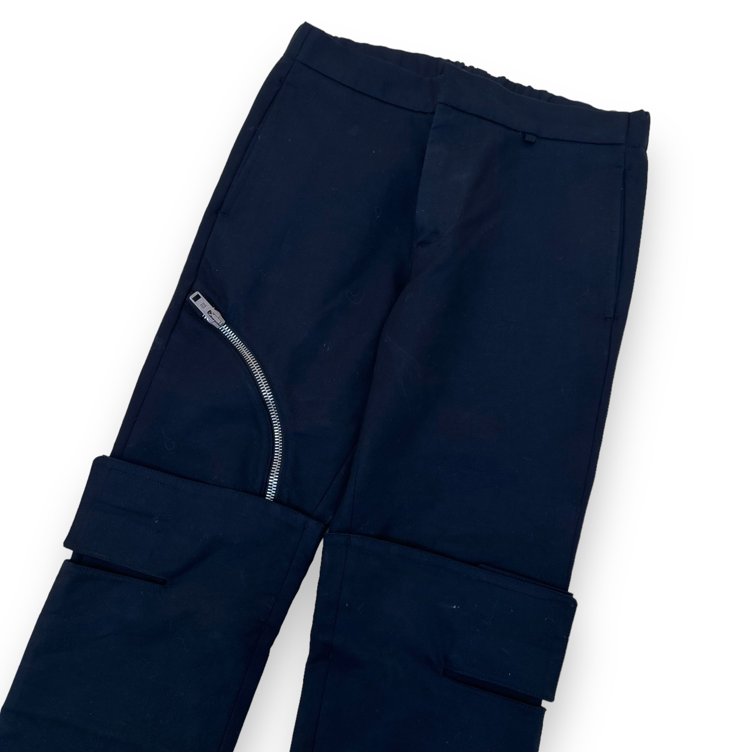 GIVENCHY ZIP TROUSERS BLACK M