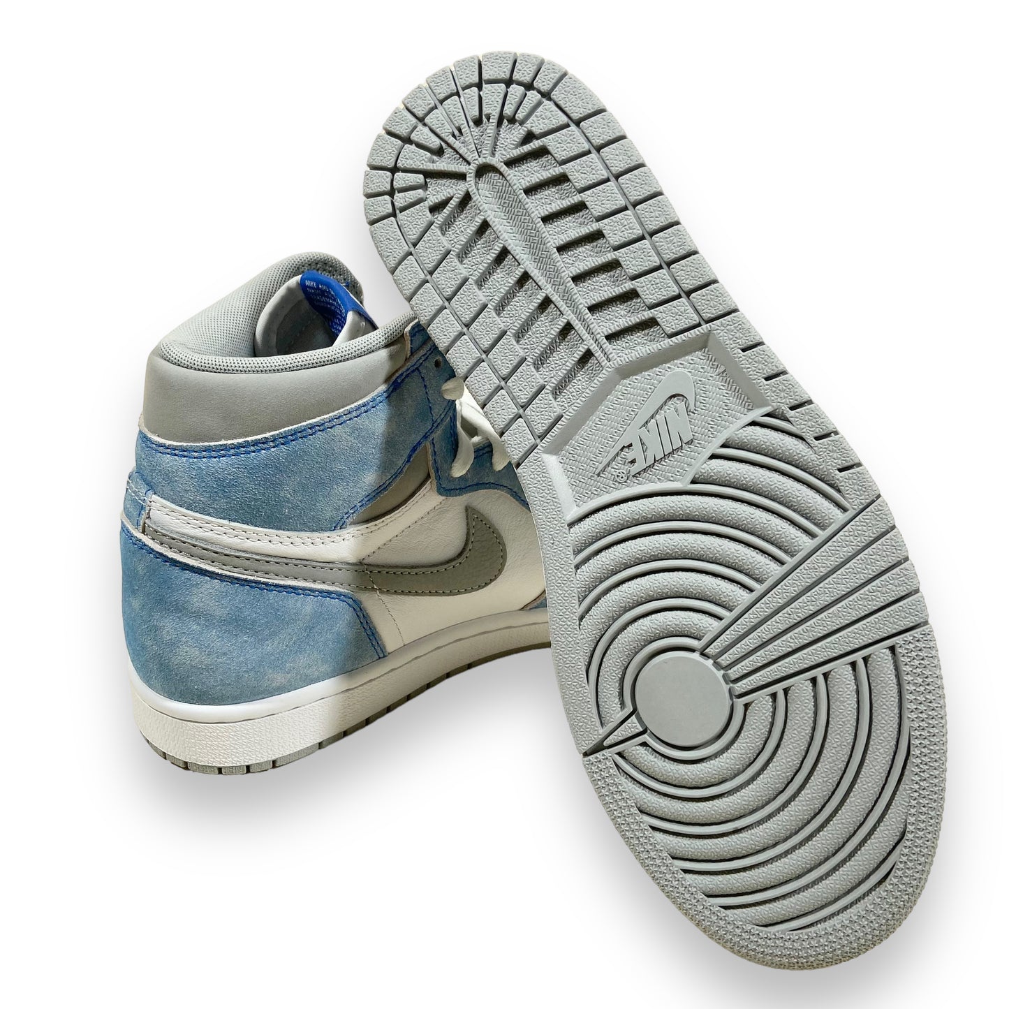 NIKE AIR JORDAN 1 HIGH TOP HYPER ROYAL SNEAKERS UK7